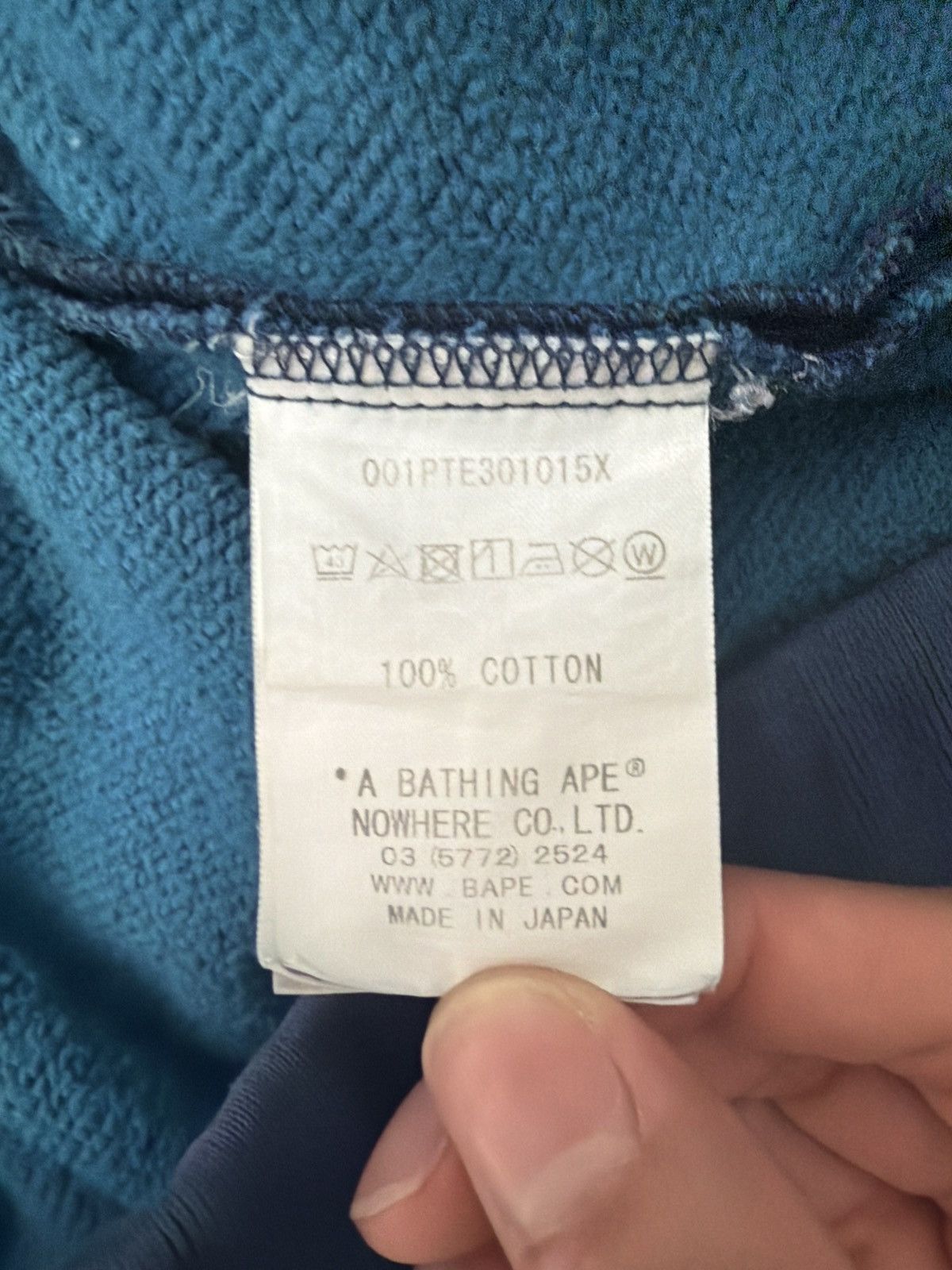 Bape BAPE Blue Camo Sweatpants bathing ape Y2K rare Size US 30 / EU 46 - 7 Thumbnail