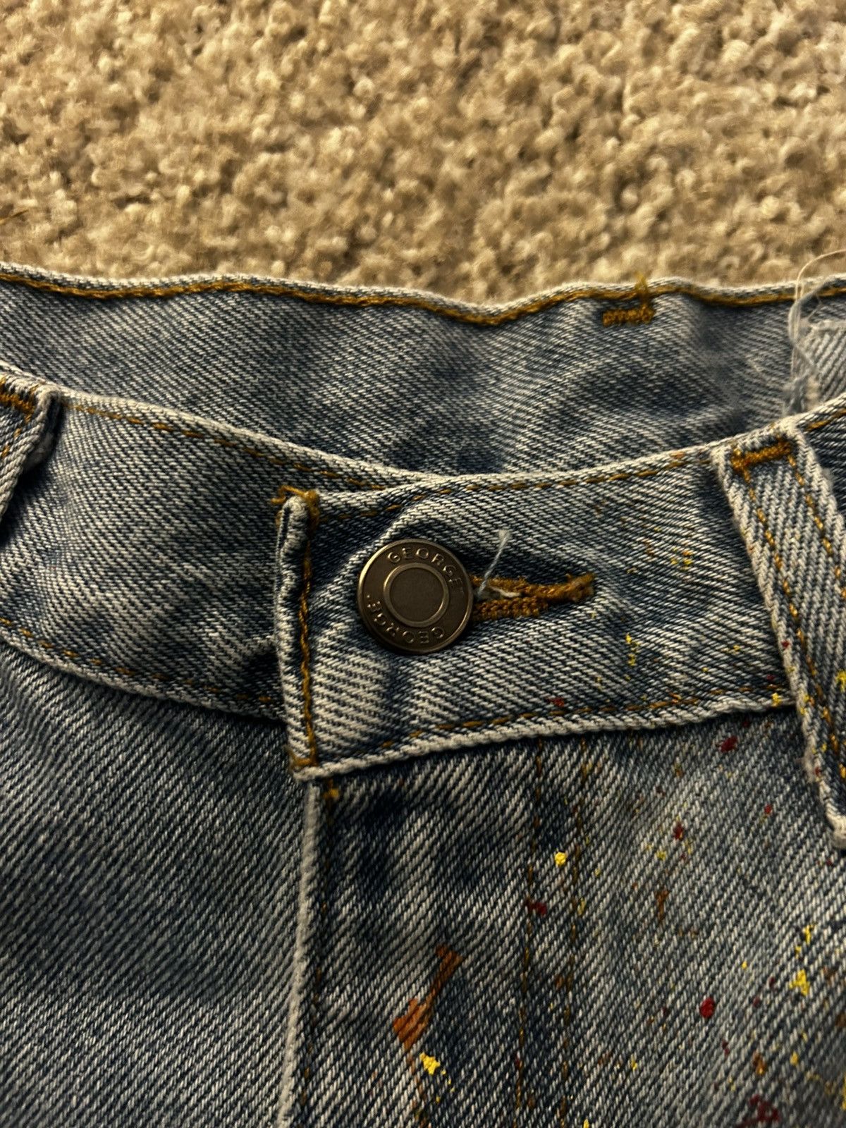 Other FromBrazil Light Wash Painter Flare Denim Size US 30 / EU 46 - 6 Thumbnail