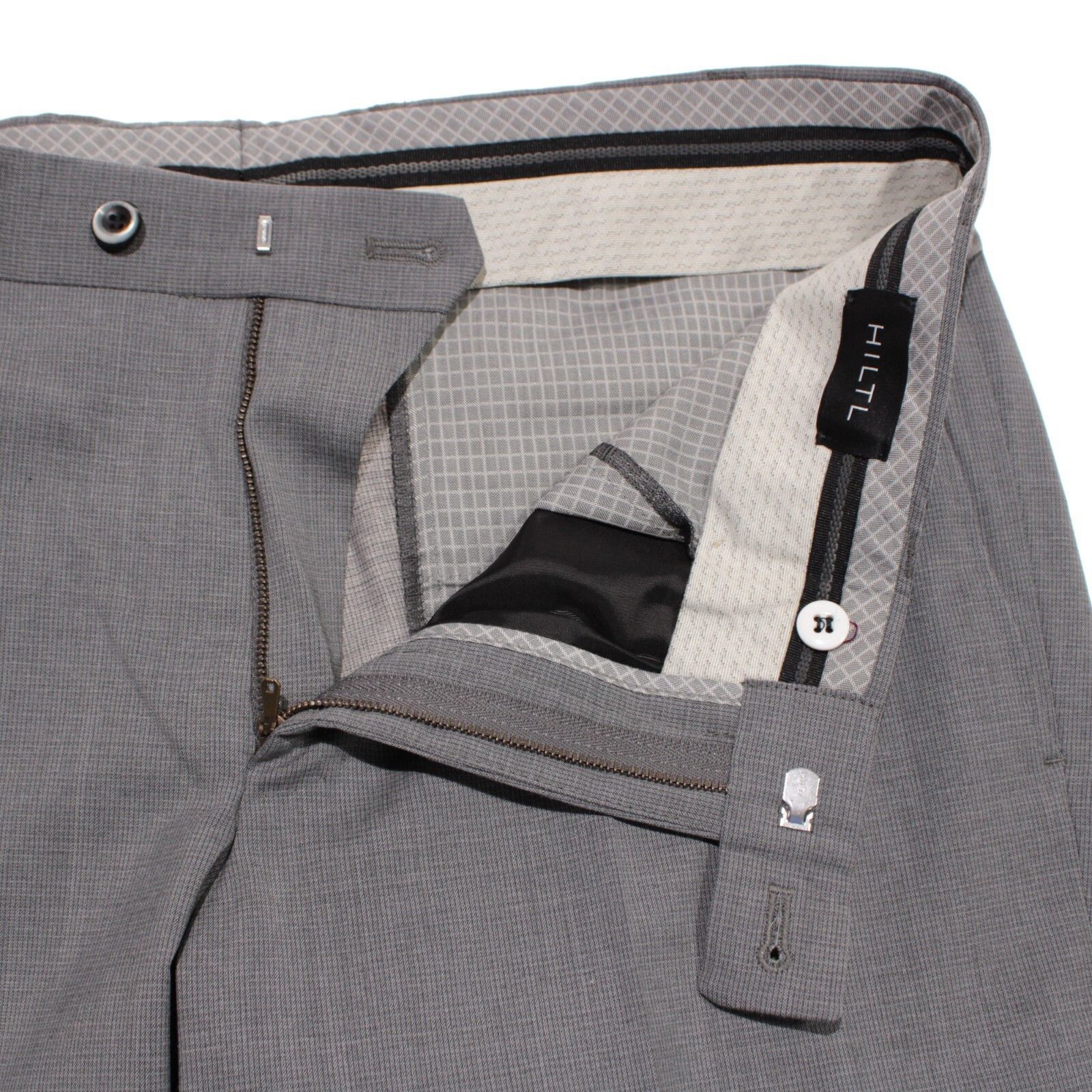 Hiltl Hiltl New with tags Dress Pants Size 34 US In Gray Size US 34 / EU 50 - 3 Thumbnail