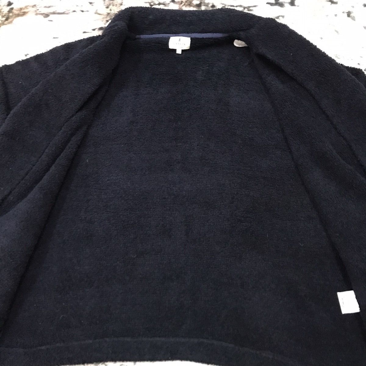 Designer × Japanese Brand × Lanvin Lanvin Open Neck Fleece Jacket Size US M / EU 48-50 / 2 - 5 Thumbnail
