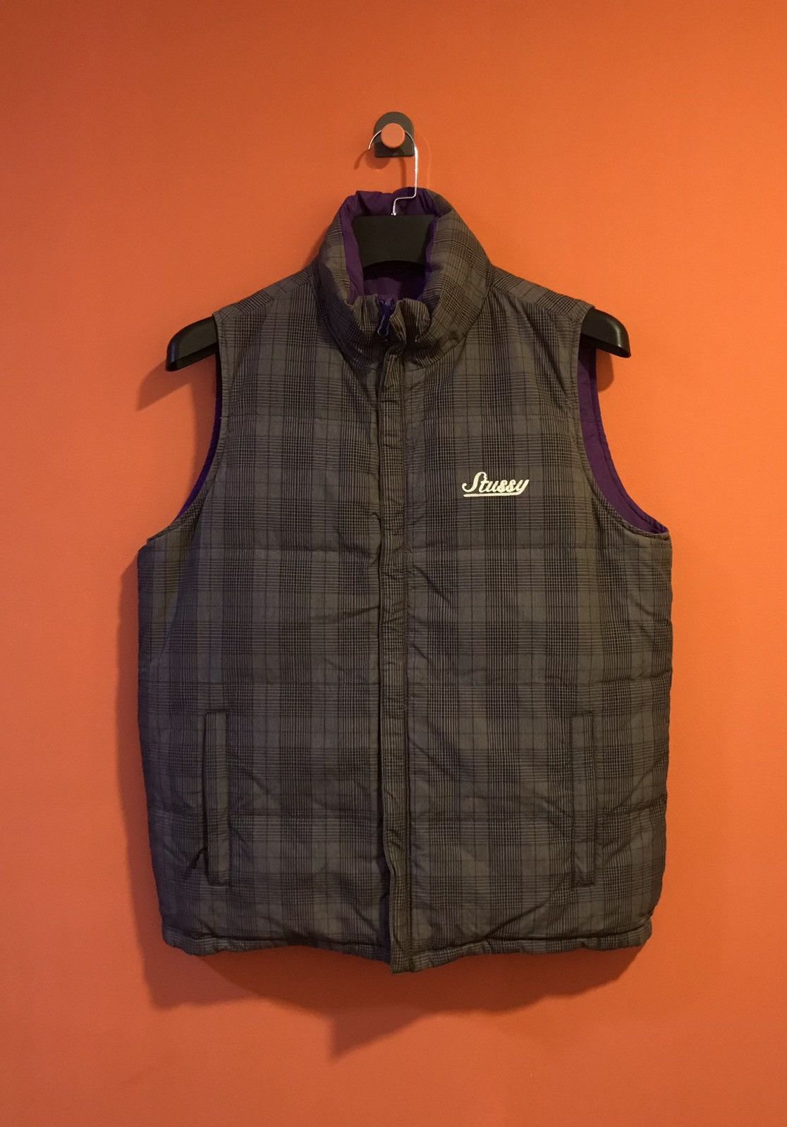 Stussy STUSSY “Reversible” PUFFER VEST | Grailed