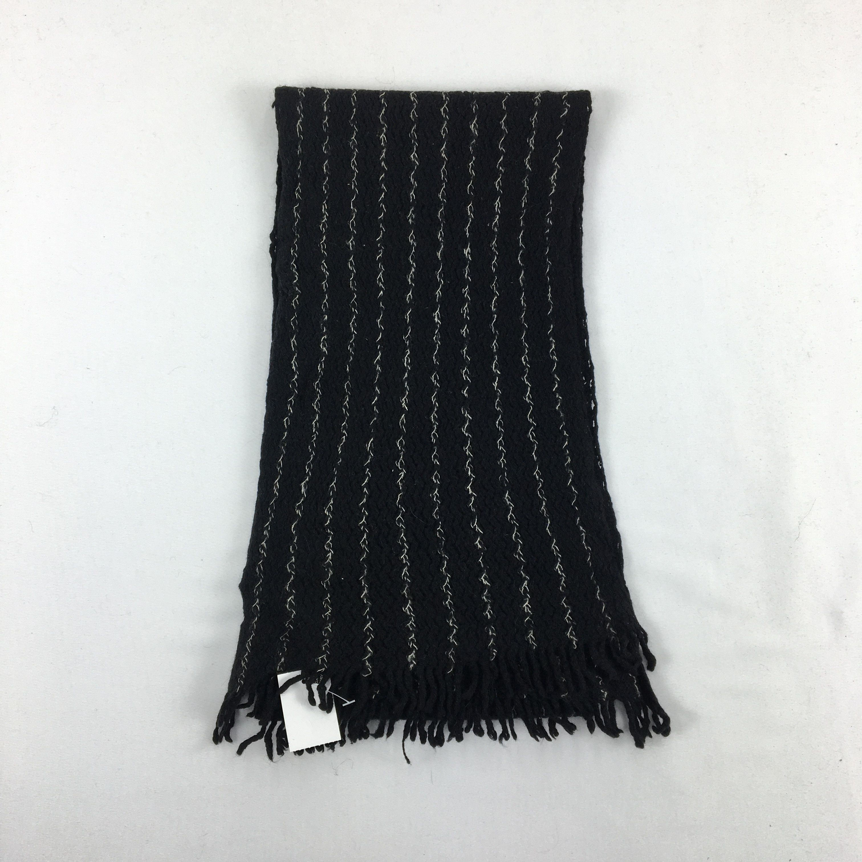 Emporio Armani Vintage Emporio Armani Wool Scarf Muffler Cashmere Scarves Size ONE SIZE - 2 Thumbnail