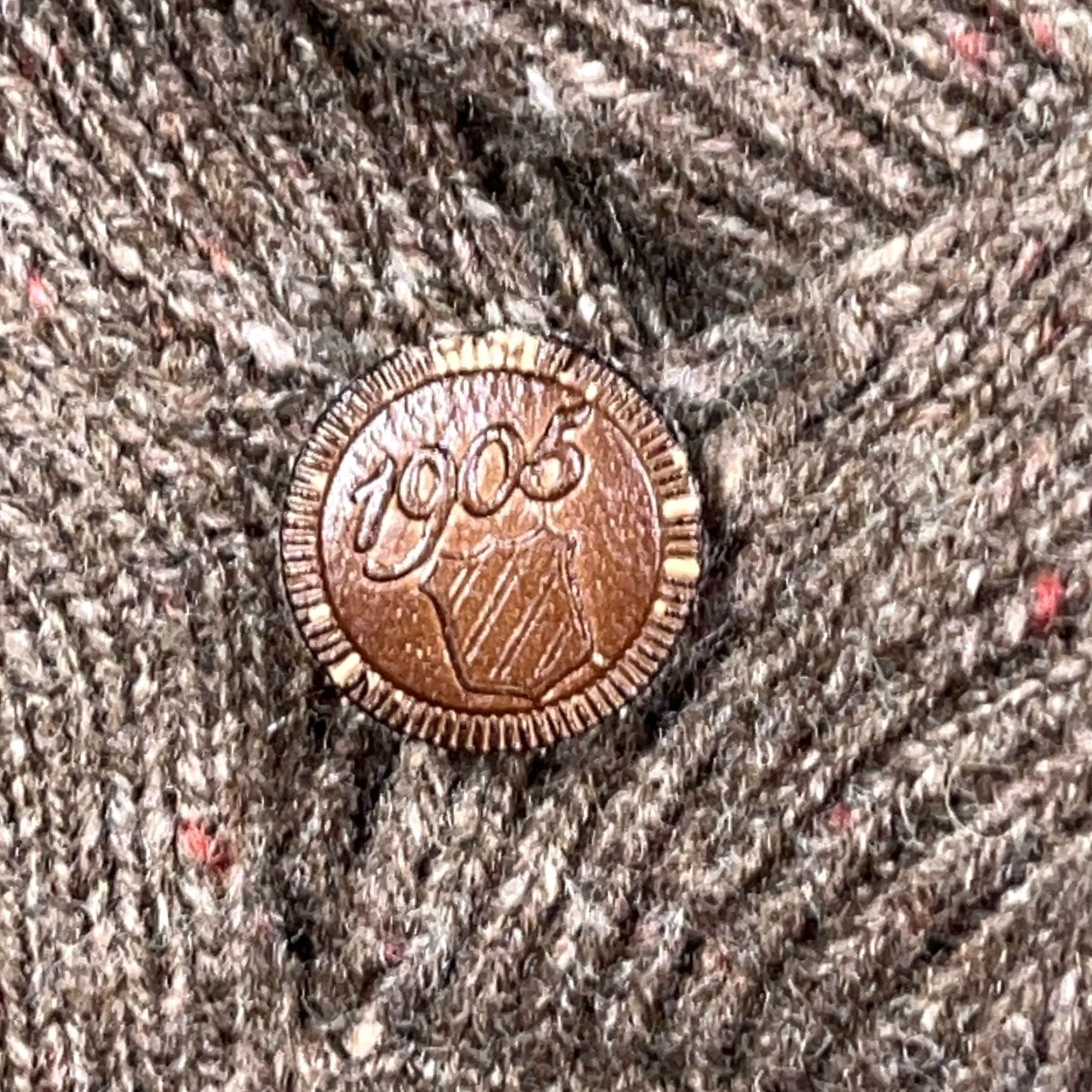 Jos. A. Bank Jos A Bank Sweater Men Large Brown Wool Knit Pullover Shawl Neck 1905 Knit Style Pullover 1/4 Zip Buttons Logo Zipper - Regular Fit - Mens Size US L / EU 52-54 / 3 - 4 Thumbnail