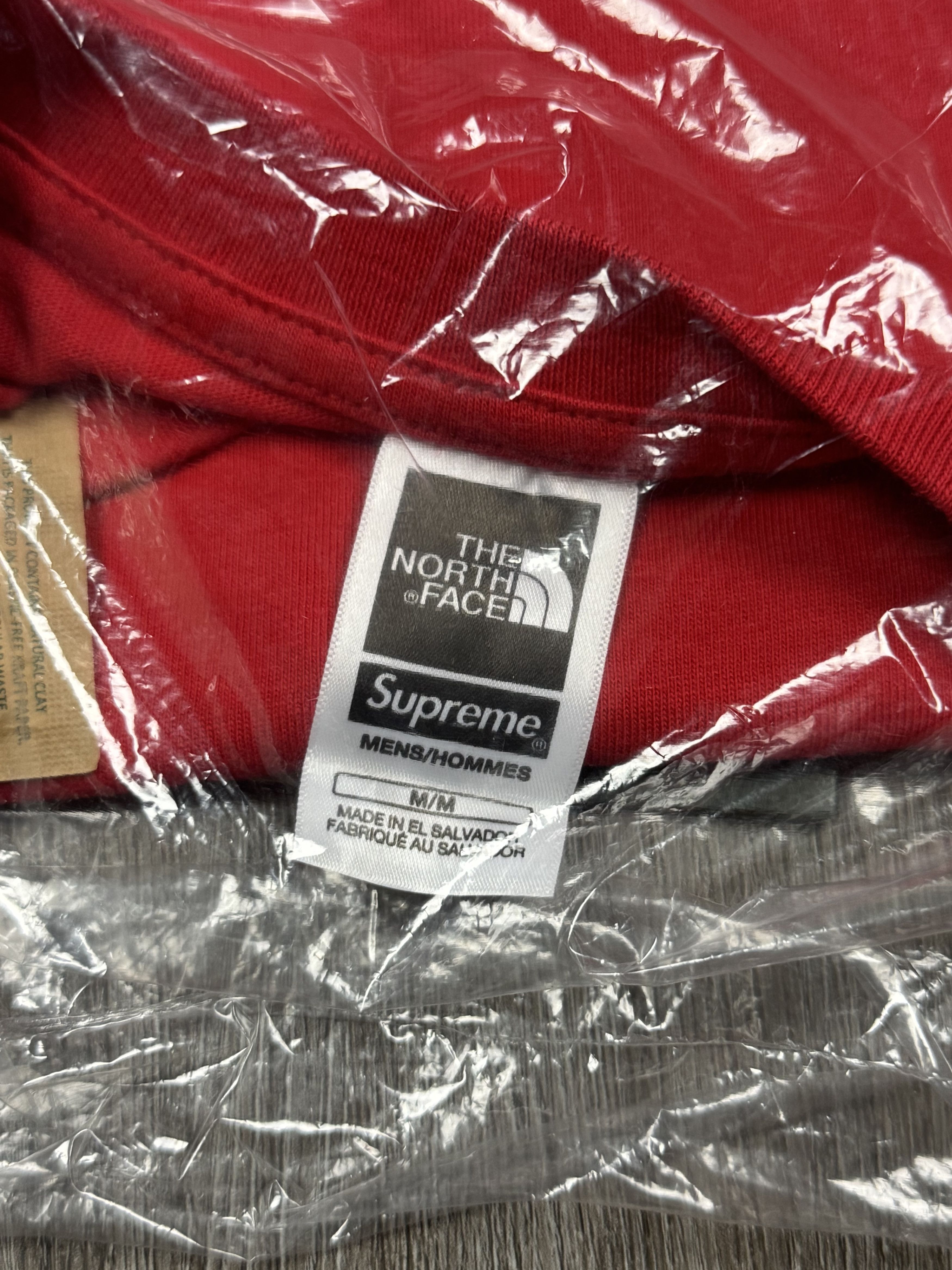 Supreme × The North Face Supreme The North Face S/S Top Red SS24 Size Medium Size US M / EU 48-50 / 2 - 5 Thumbnail