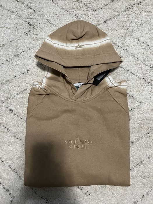 Supreme Supreme Stone Island Stripe Hooded Sweatshirt | Grailed