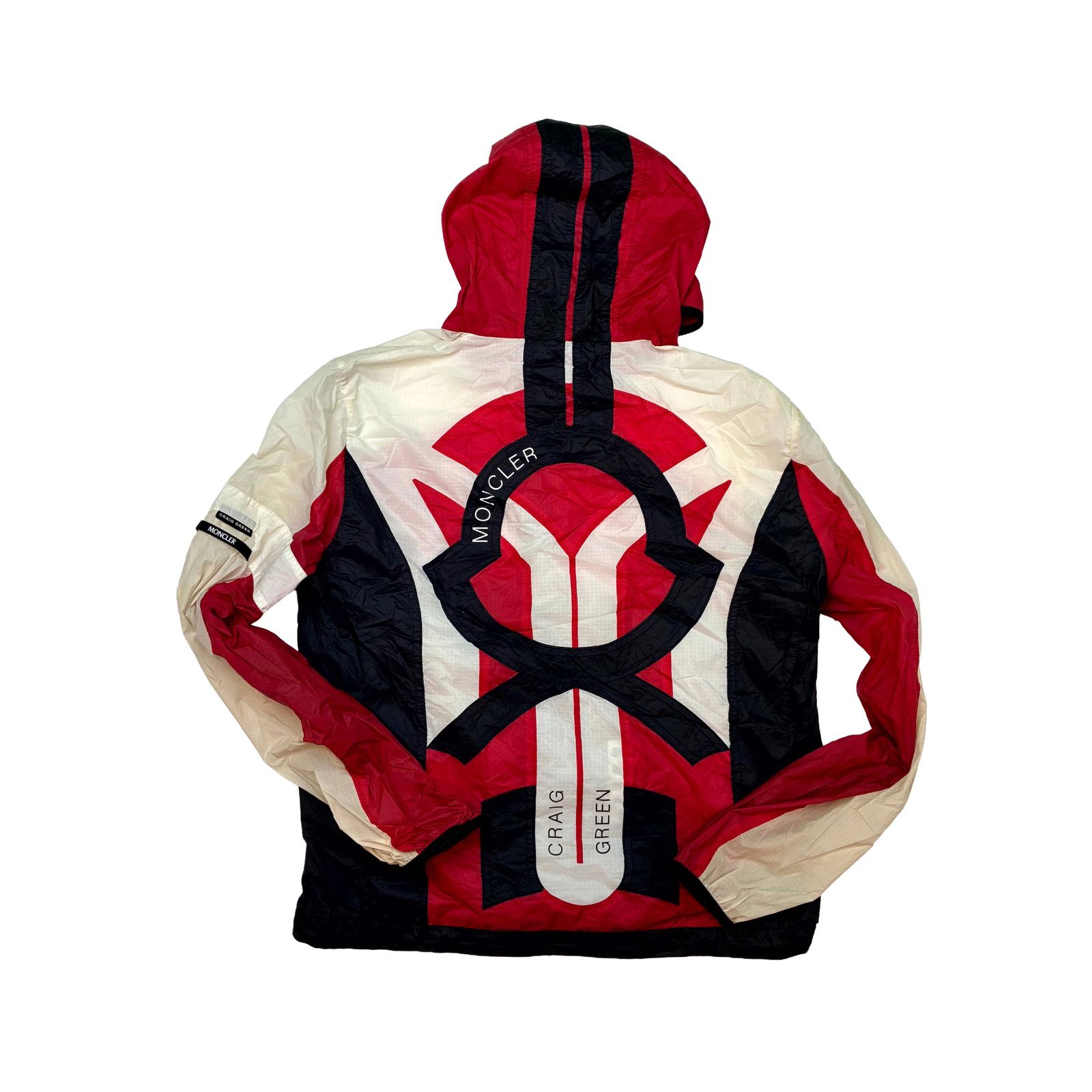 Moncler Moncler Craig Green Wind Breaker Red & Navy Jacket Size US S / EU 44-46 / 1 - 2 Thumbnail