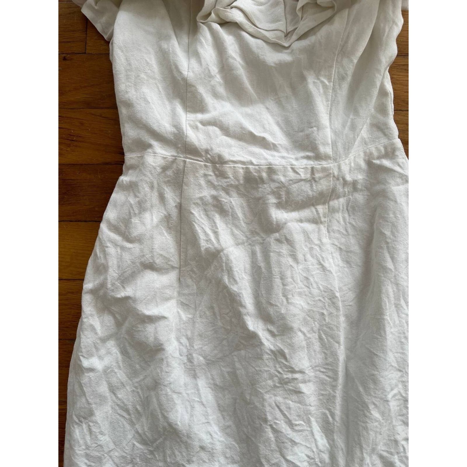 ByTheR By the way white ruffle off the shoulder dress XXS A000934 Size XXS / US 00 / IT 34 - 12 Thumbnail