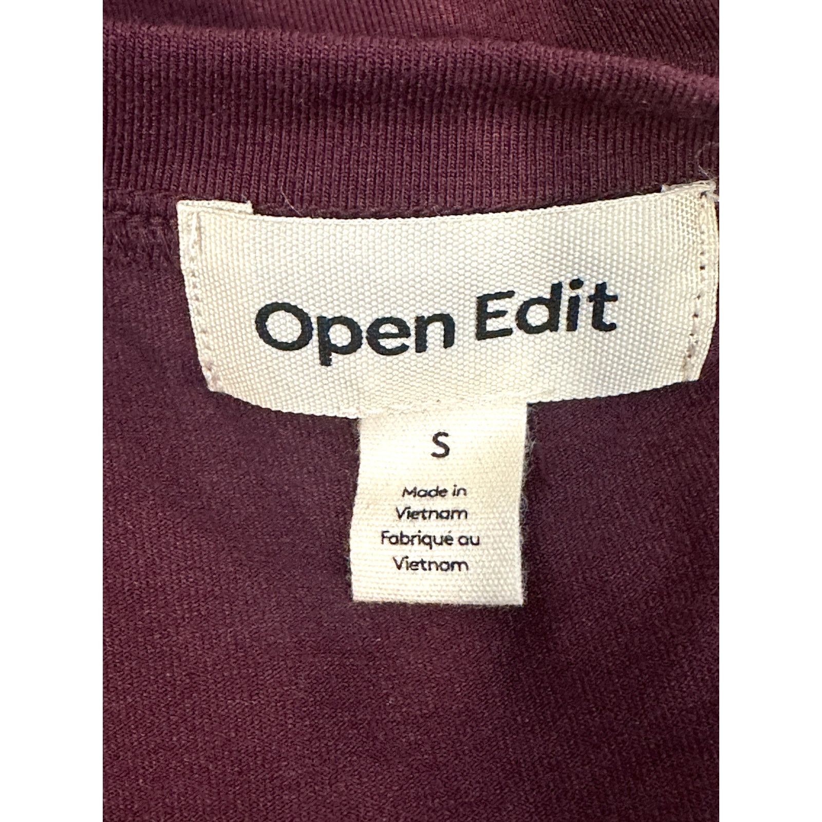Other Open Edit Women's Plumb Purple Ruched Side Mini Dress S NWT Size S / US 4 / IT 40 - 9 Thumbnail
