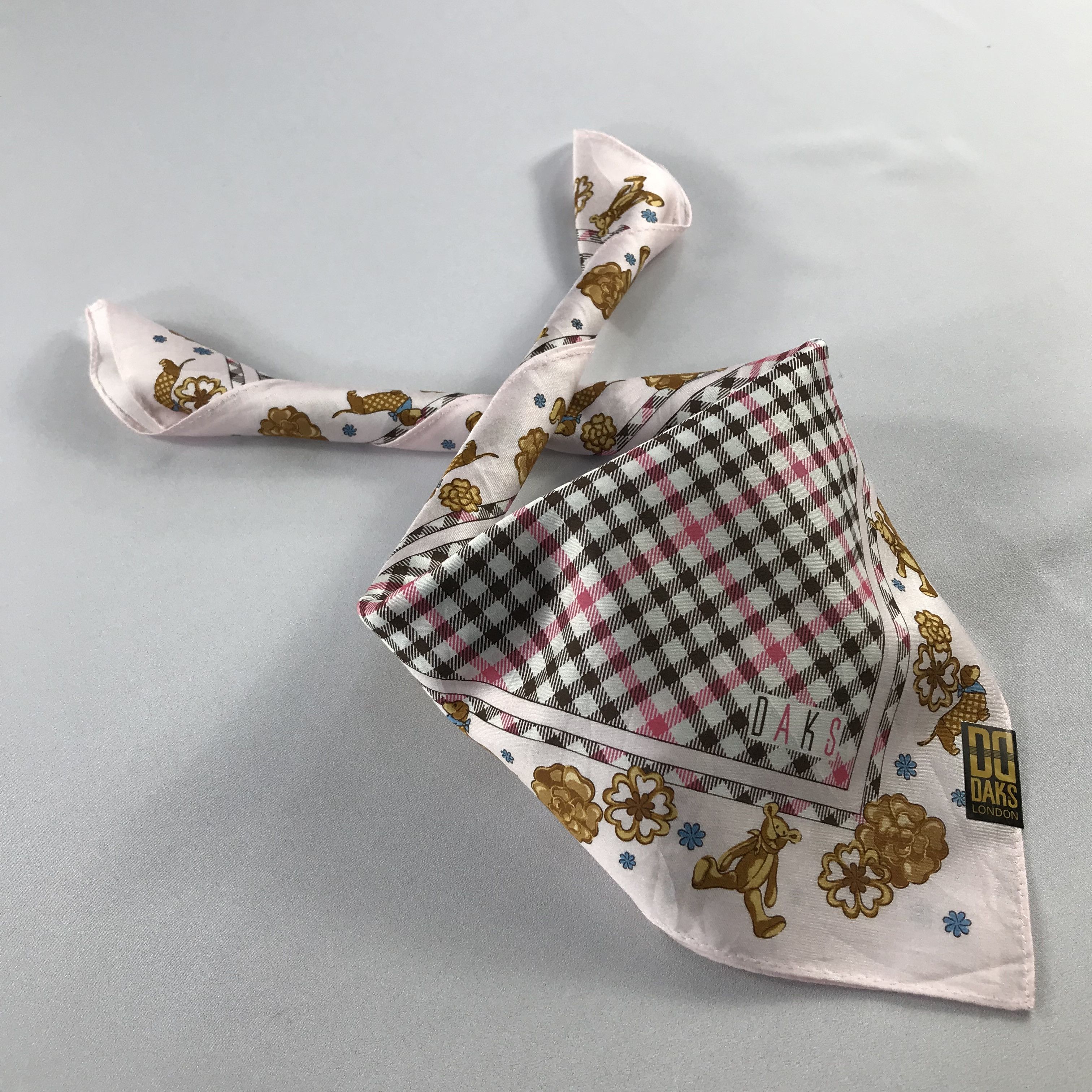 DAKS Daks London Handkerchief / Bandana / Neckerchief C557 Size ONE SIZE - 2 Thumbnail