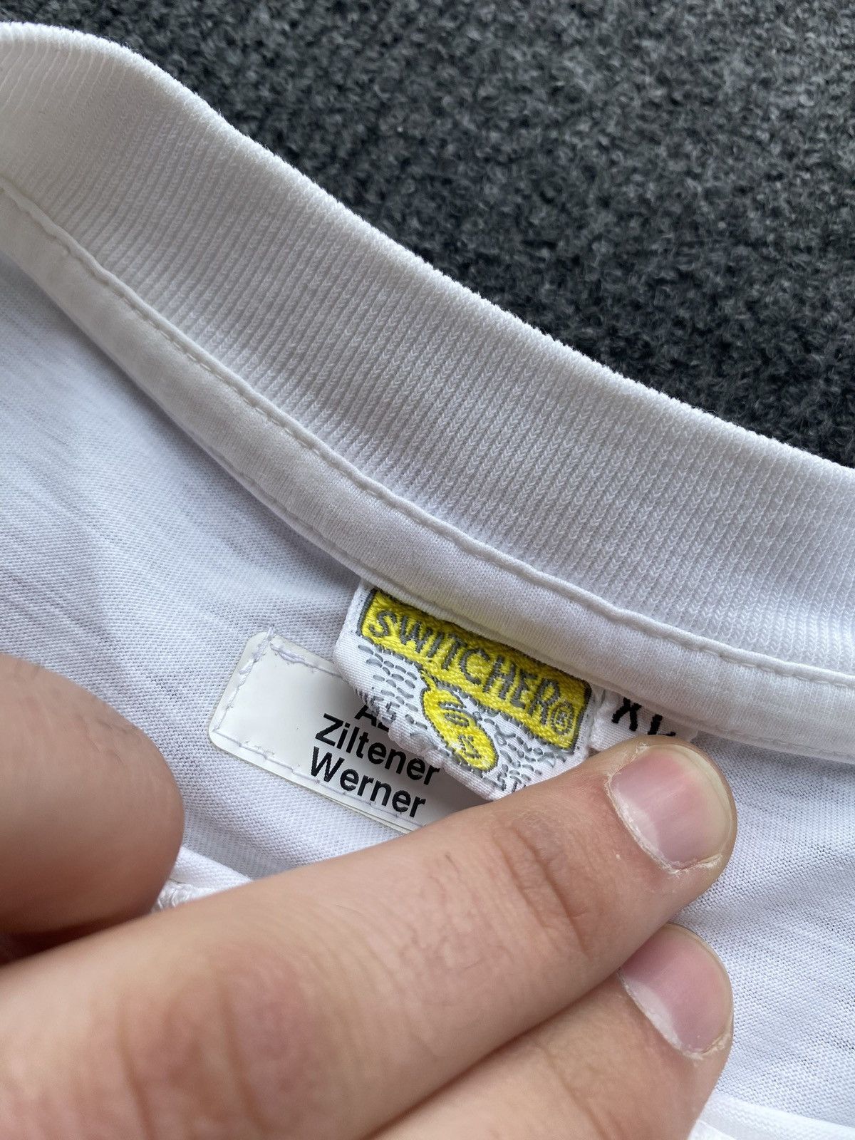 Other 🔥80s Switcher Swiss Navi CP Motoscafi v49 white tee rare vtg Size US XL / EU 56 / 4 - 4 Thumbnail