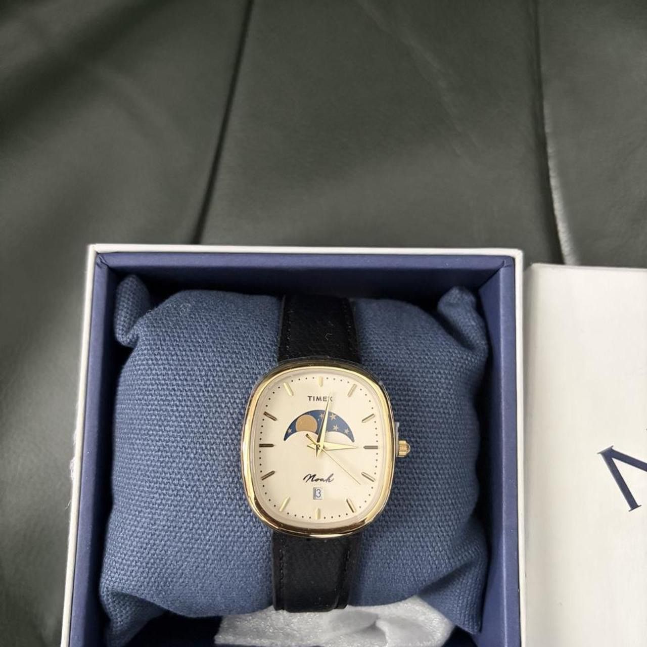 Noah × Timex New Noah x Timex moonphase leather watch Size ONE SIZE - 2 Thumbnail