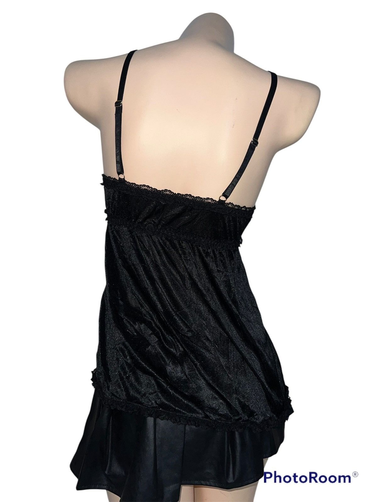 Japanese Brand Japanese Gal black lace camisole 🧛🏻‍♀️🖤 Size M / US 6-8 / IT 42-44 - 4 Thumbnail