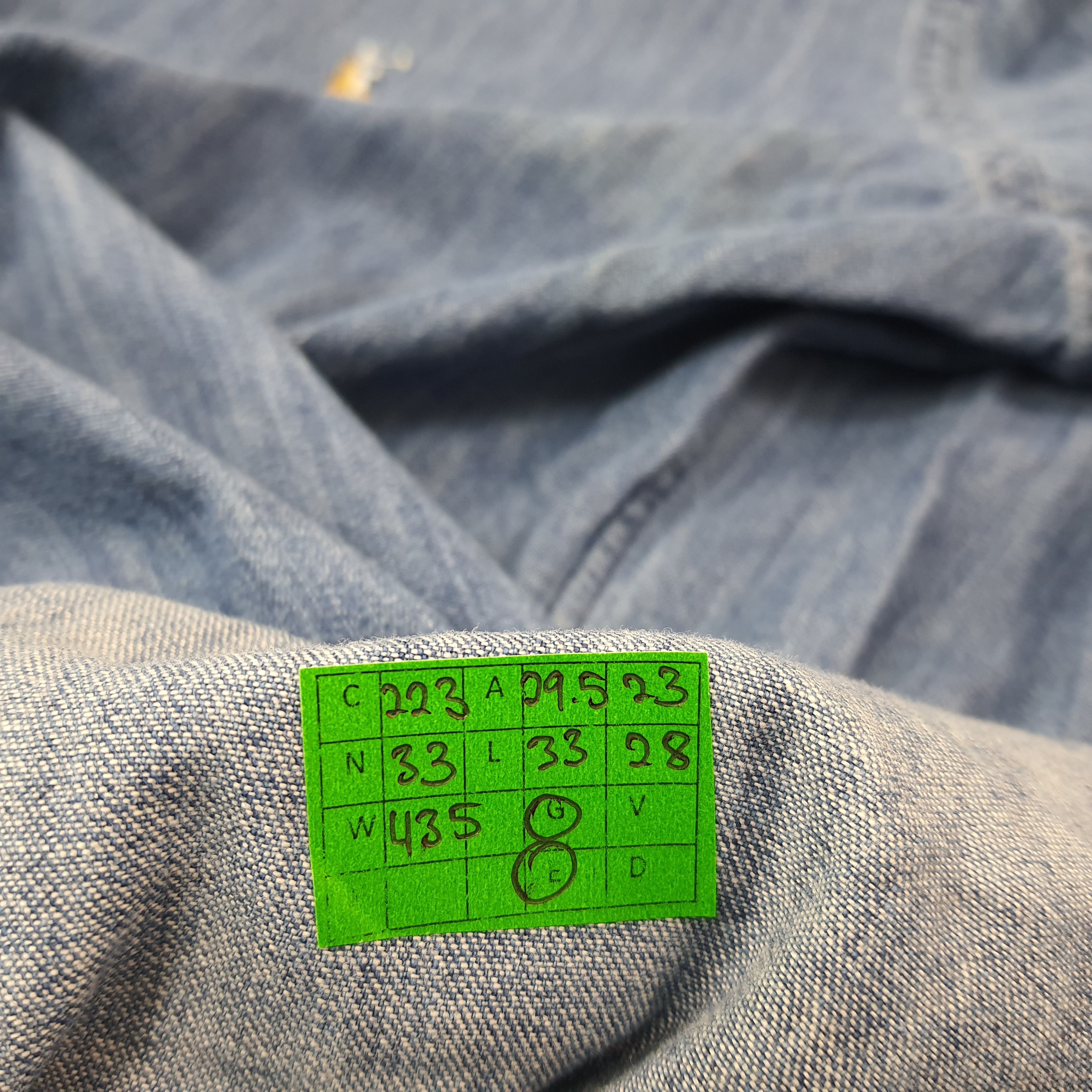 Ralph Lauren Vintage Ralph Lauren Button Up Denim Shirt C223N33 Size US XXL / EU 58 / 5 - 7 Thumbnail