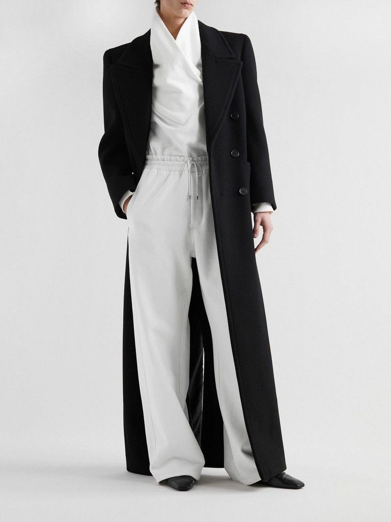 Saint Laurent Paris SAINT LAURENT Shawl Collar Cotton Jersey Sweatshirt Size US L / EU 52-54 / 3 - 3 Thumbnail