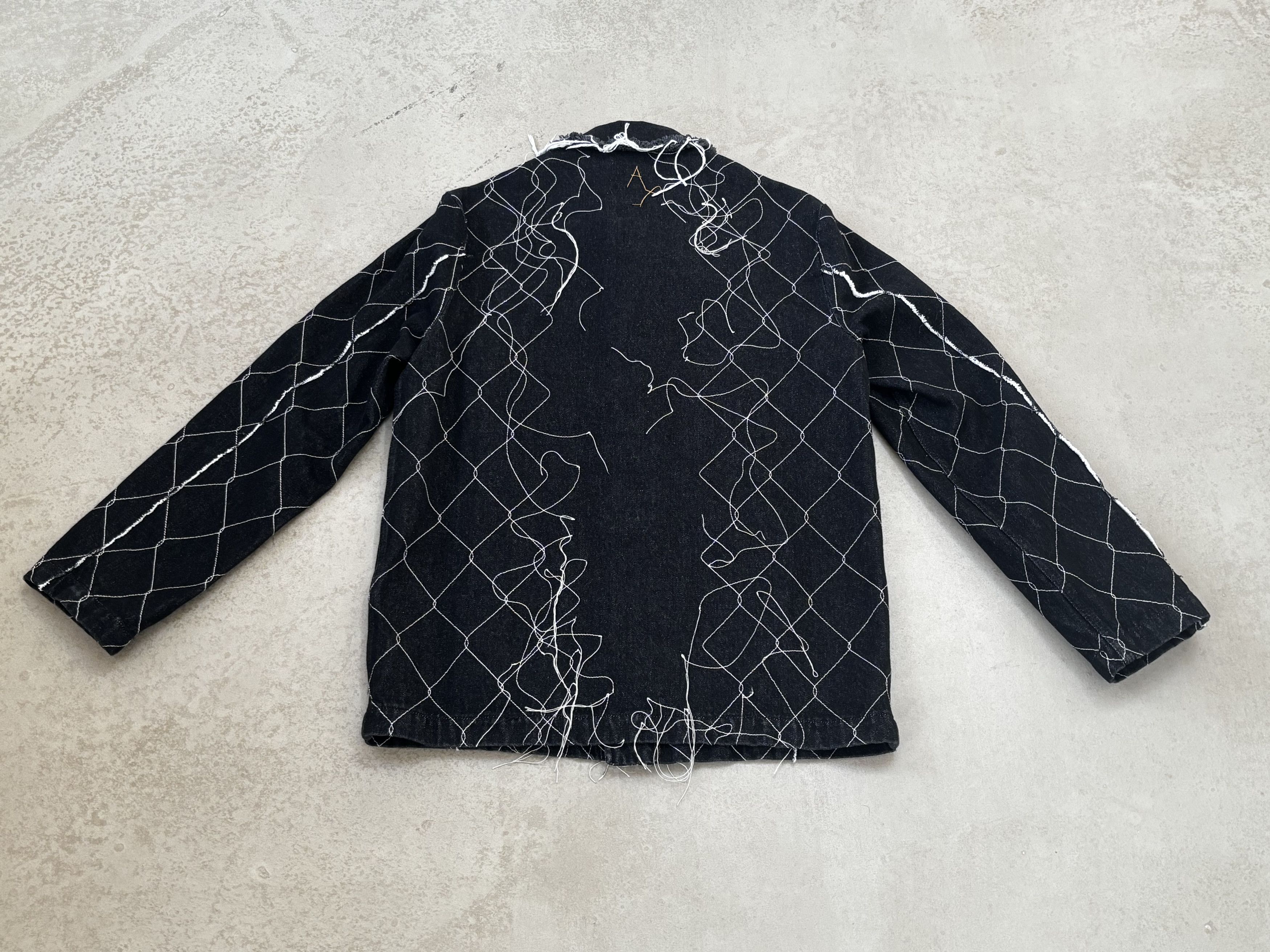 AIREI Airei Cargo Denim Chainlink Jacket Size US L / EU 52-54 / 3 - 3 Thumbnail