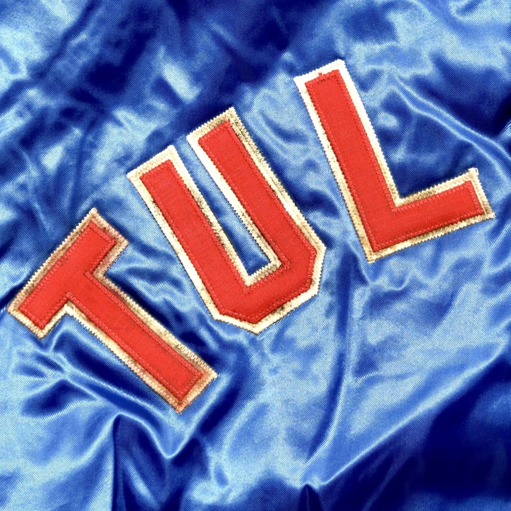 Vintage VINTAGE Tulare Logo Satin Jacket Mens L Blue Swingster Jacket Size US L / EU 52-54 / 3 - 5 Thumbnail