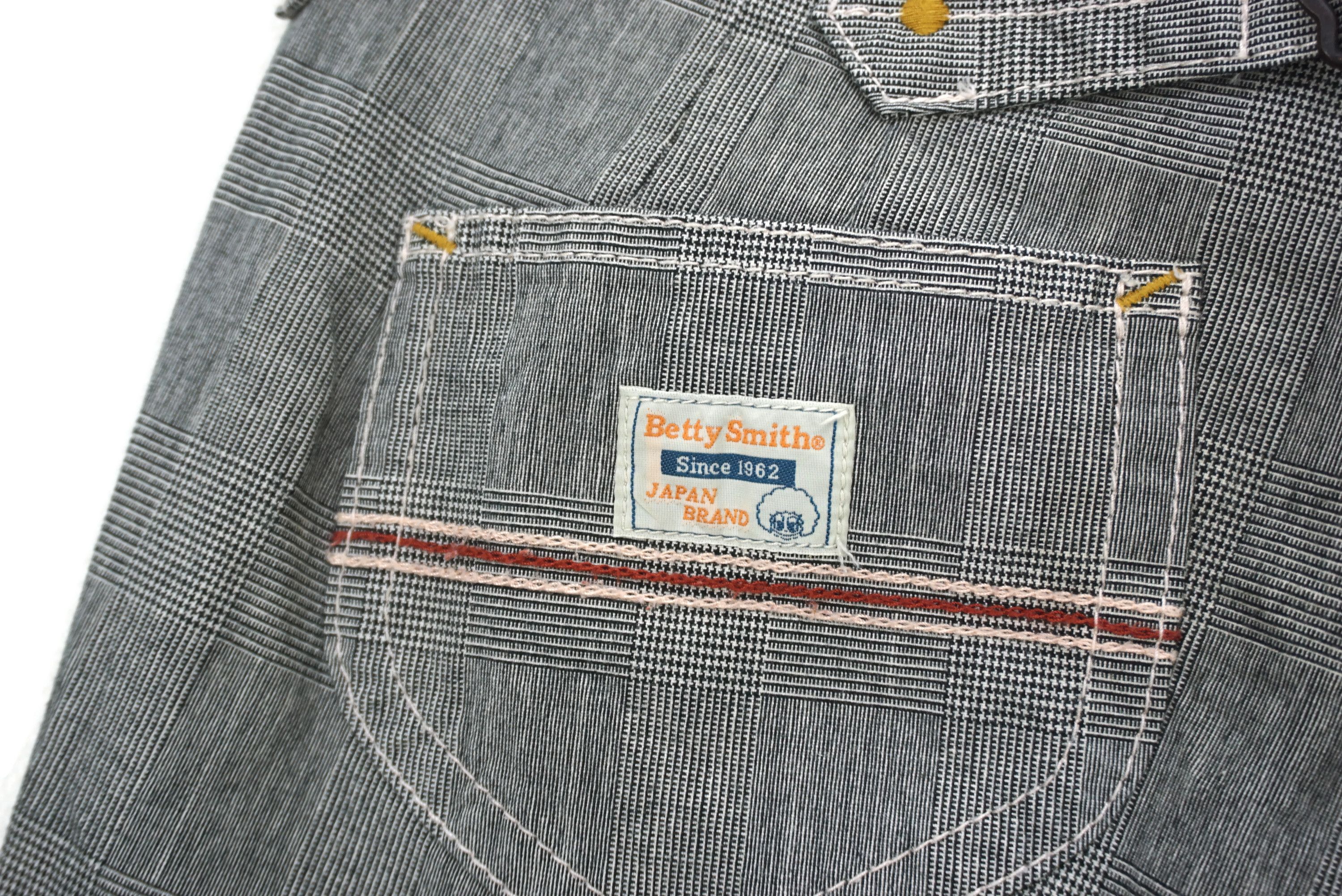 Japanese Brand Betty Smith Pants Size S fit W27xL25.5 Buckle Back Cropped Size 25" / US 0 / IT 36 - 8 Thumbnail