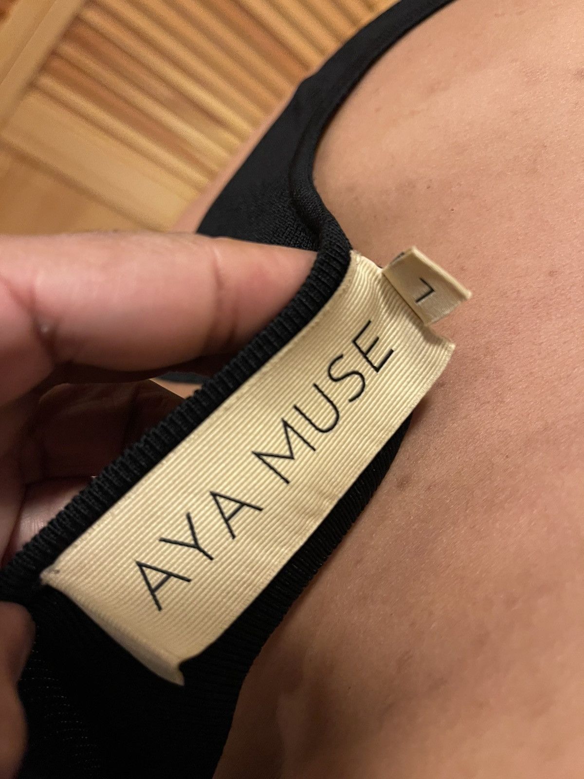 AYA MUSE Aya Muse Cutout Maxi Dress - Black/Size: M Size M / US 6-8 / IT 42-44 - 8 Thumbnail