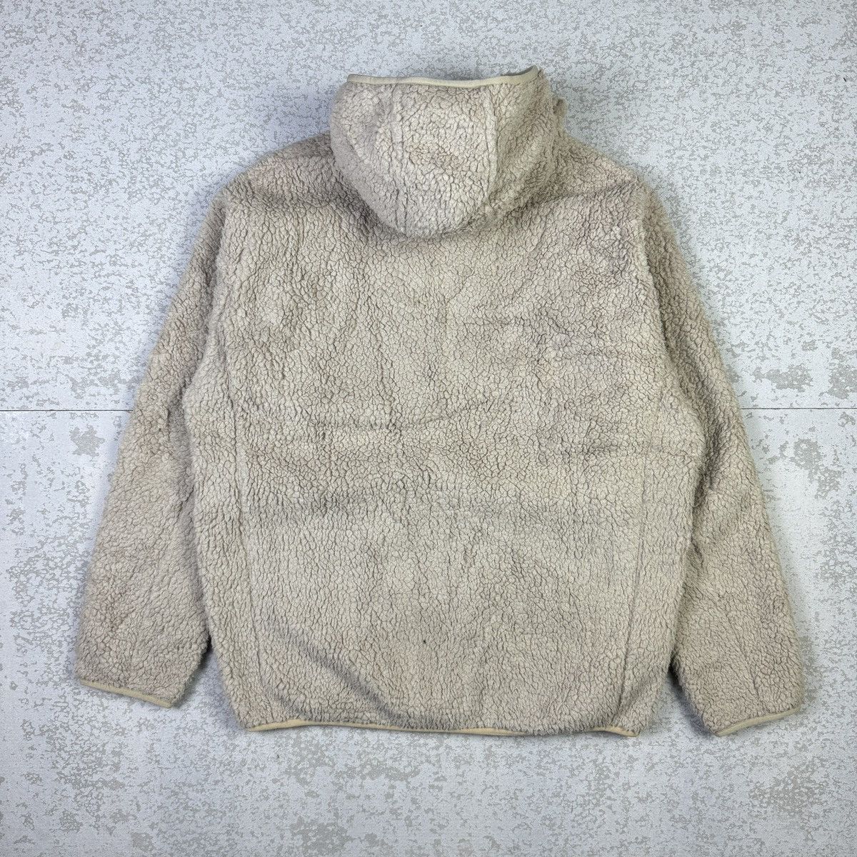 Japanese Brand × Uniqlo 💥Uniqlo Fleece Hooded Light Jacket Size US L / EU 52-54 / 3 - 6 Thumbnail