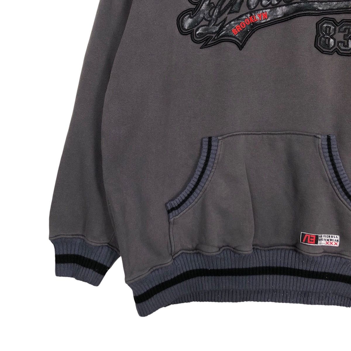 Japanese Brand AB tech Sport Hoodie Squadron Airforce Sweater Jacket Large Size US L / EU 52-54 / 3 - 3 Thumbnail