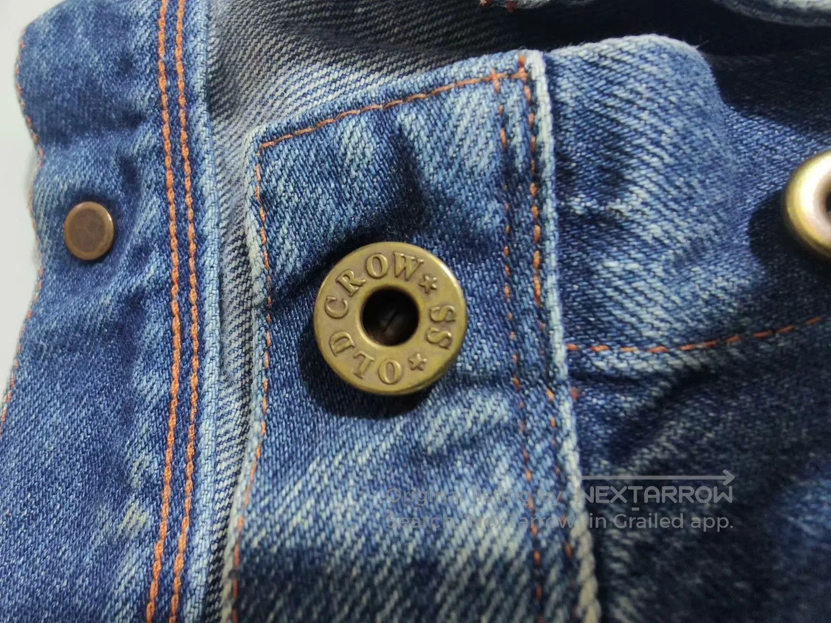 Oldblue Co. Oldcrow Speed Shop Vintage Jeans. Size US 30 / EU 46 - 6 Thumbnail