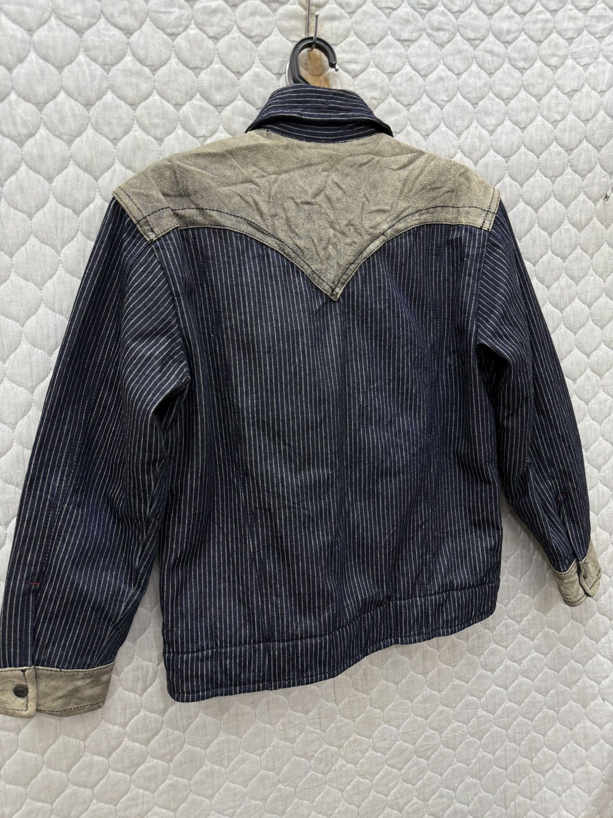 Levi's 🔥🔥🔥ARCHIVE LEVIS WABASH DENIM LEATHER JACKET Size US M / EU 48-50 / 2 - 6 Thumbnail