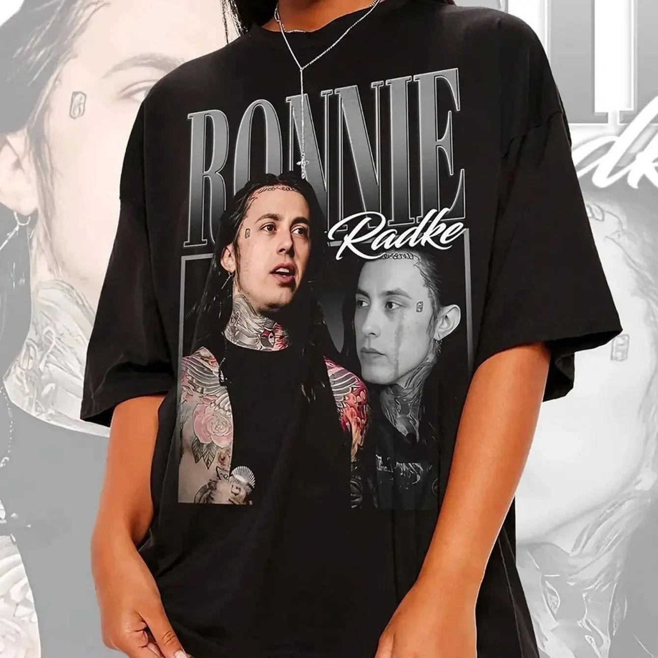 Vintage Falling Retro T-Shirt Size US XL / EU 56 / 4 - 1 Preview