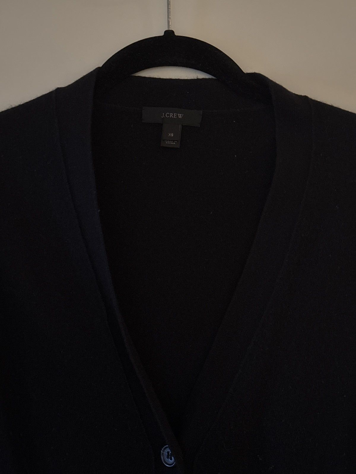 J.Crew J.Crew Black Cardigan Size XS / US 0-2 / IT 36-38 - 2 Thumbnail