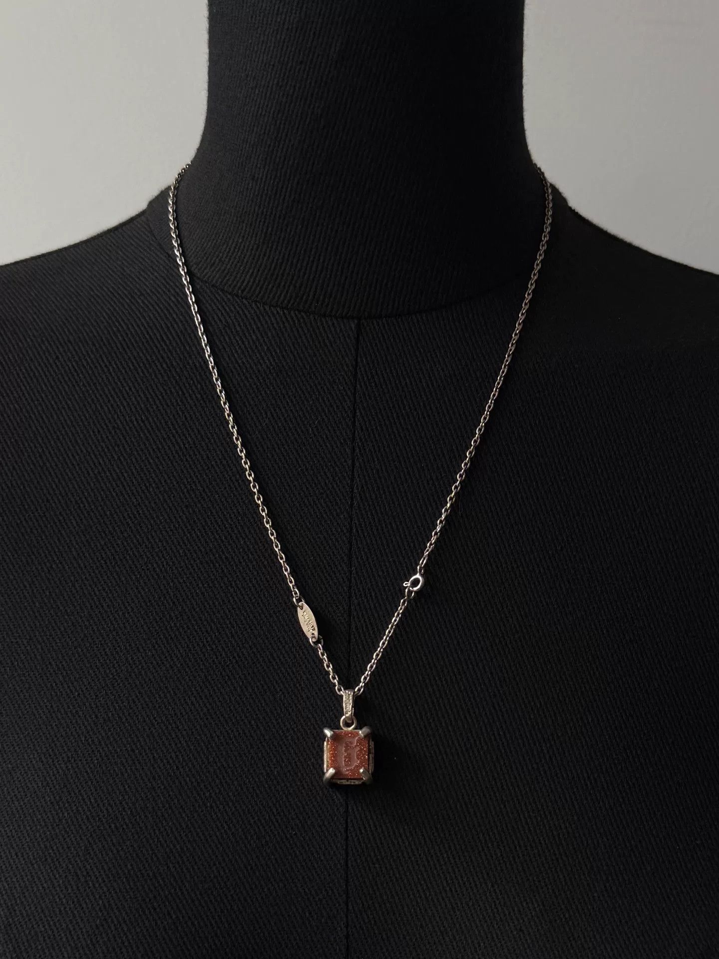 Jean Paul Gaultier Jean Paul Gaultier Silver Pendant Necklace Size ONE SIZE - 1 Thumbnail