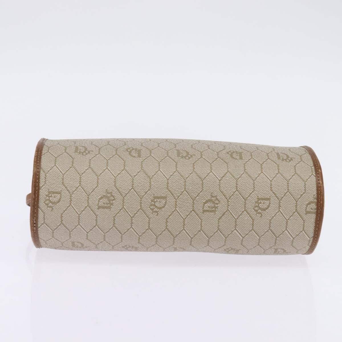 Dior DIOR Honeycomb Canvas Shoulder Bag Pvc Beige Gold Size ONE SIZE - 9 Thumbnail