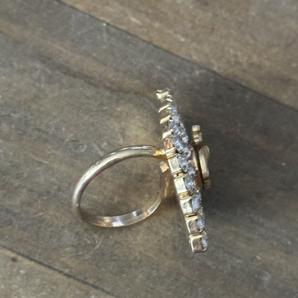 Vintage Vintage rhinestone Masonic Potentate Shriners ring Size ONE SIZE - 6 Thumbnail