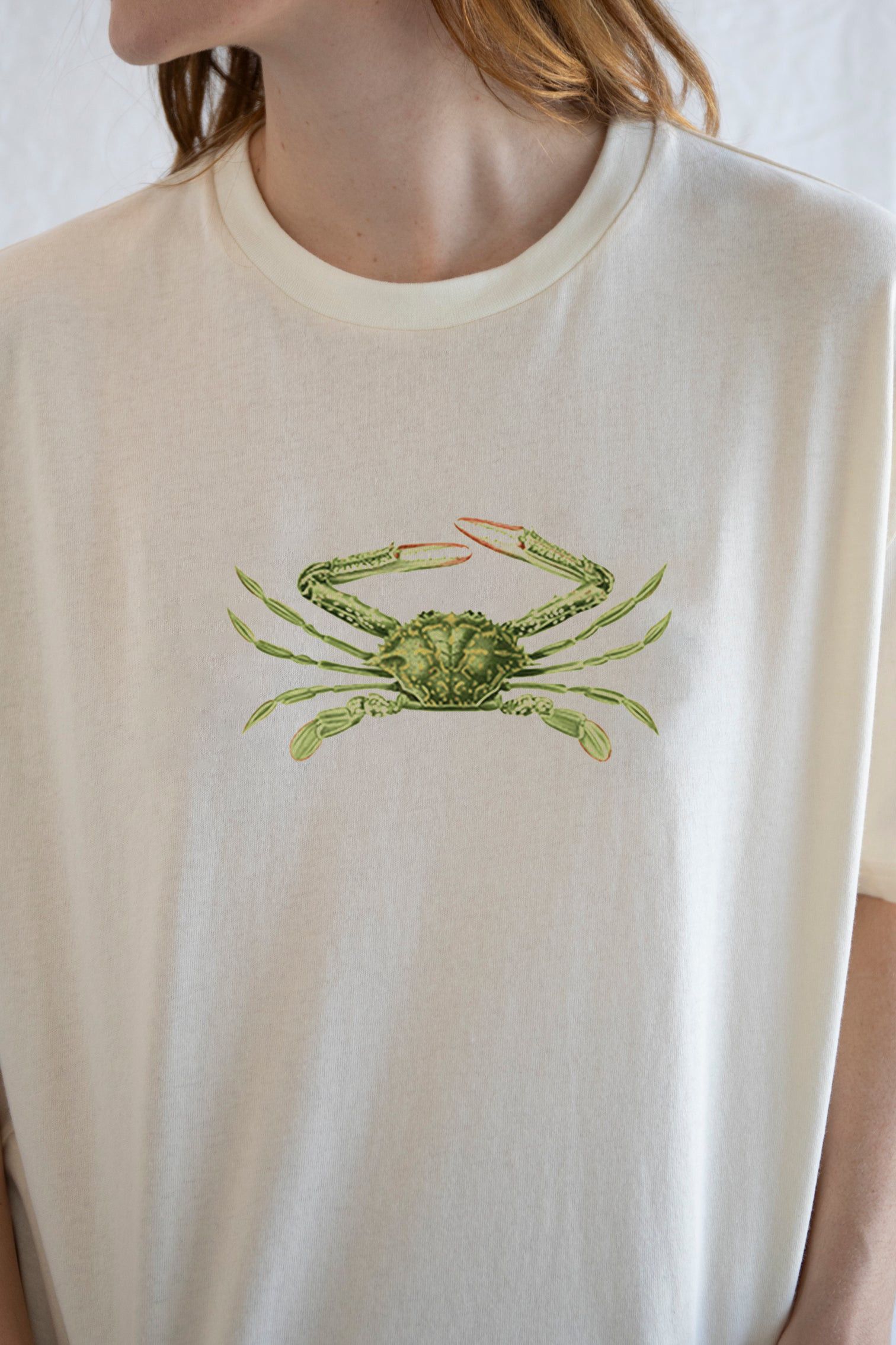 Vintage Crabby Tee Shirt | Coastal Humor Meets Everyday Comfort Size S / US 4 / IT 40 - 2 Thumbnail