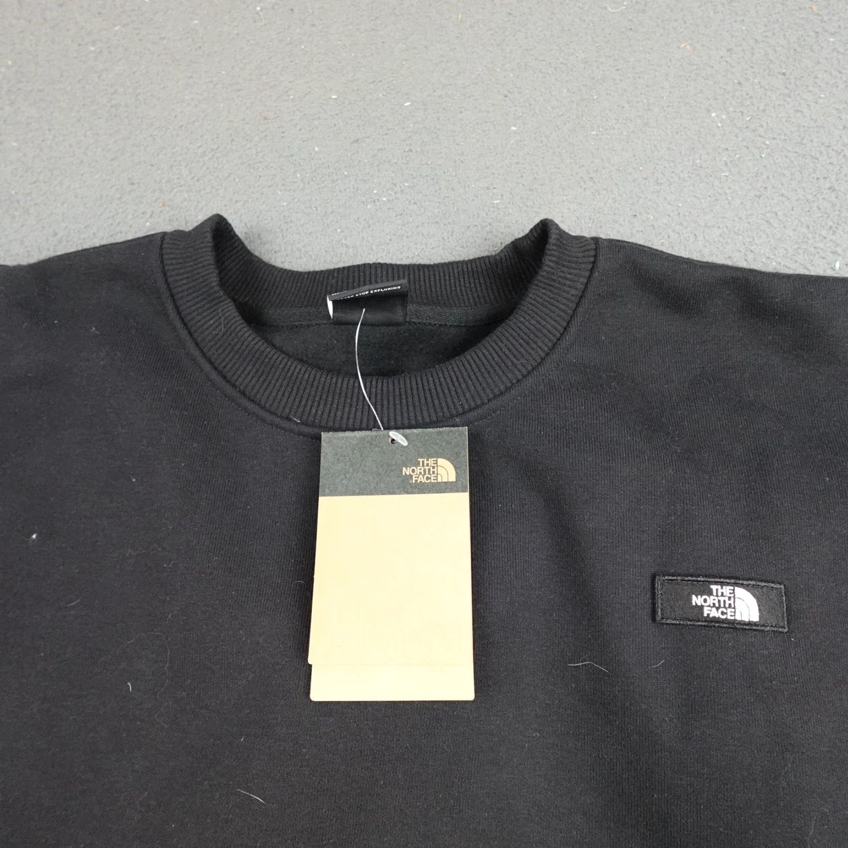The North Face The North Face Sweatshirt Mens XL Black Heavyweight Fleece Crew Pullover Size US XL / EU 56 / 4 - 4 Thumbnail
