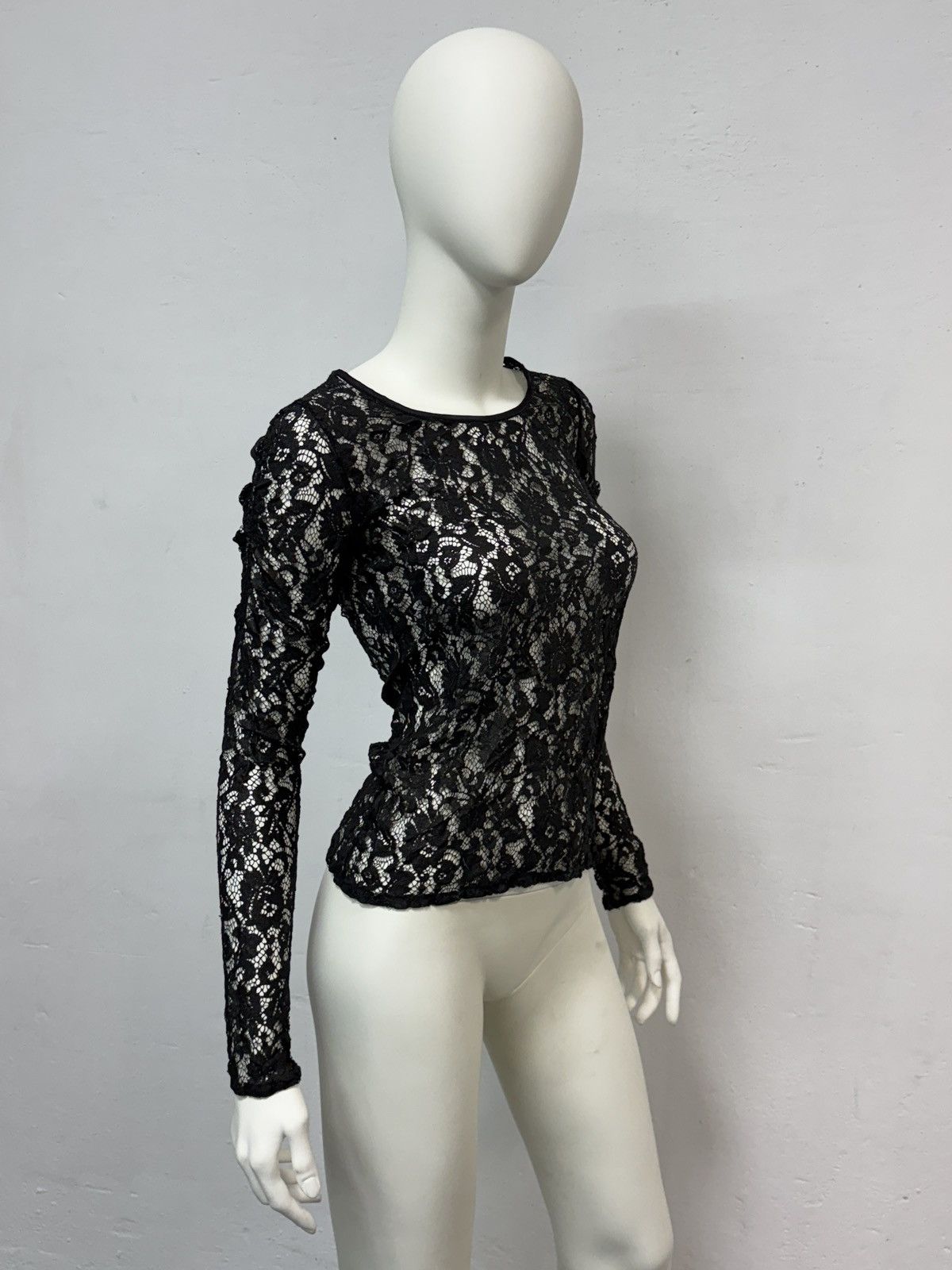 Vintage Vintage Mesh Underwear Top Size S / US 4 / IT 40 - 3 Thumbnail