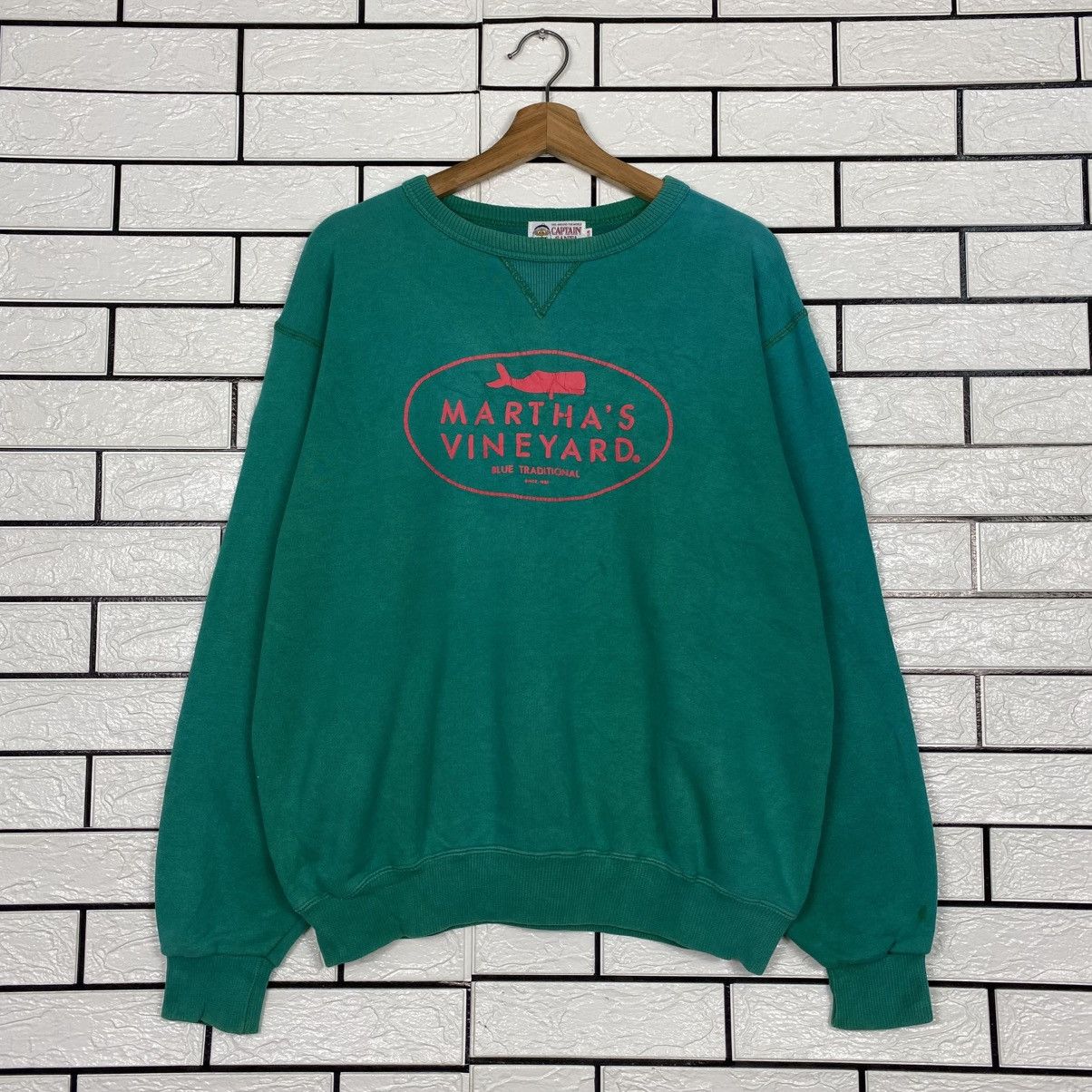 Japanese Brand Vintage Sweatshirt Crewneck Captain Santa Big Logo Size US M / EU 48-50 / 2 - 2 Thumbnail
