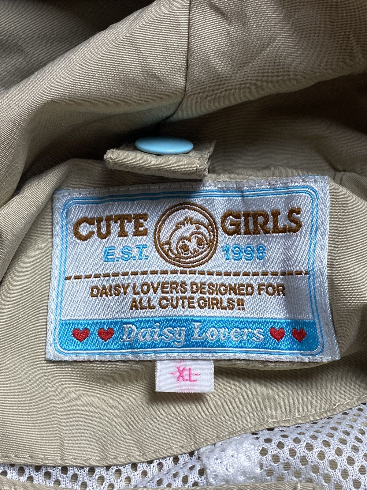 Angel Blue 2000s Daisy Lovers - Love & Peace Jacket Size US L / EU 52-54 / 3 - 10 Thumbnail
