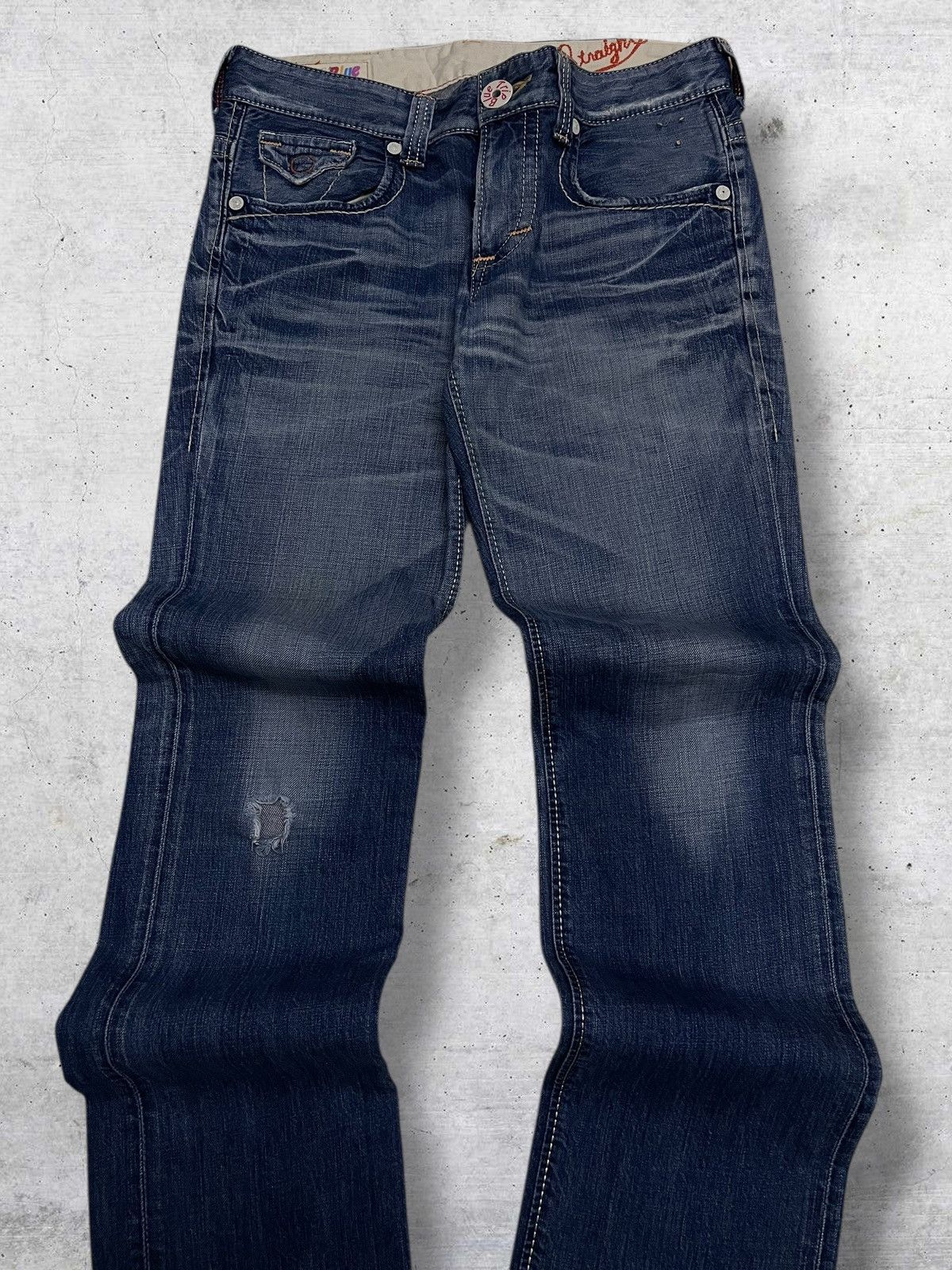 Edwin VINTAGE EDWIN BLUE TRIP JAPAN DESIGNER FAMOUS STYLISH DENIM Size US 32 / EU 48 - 4 Thumbnail