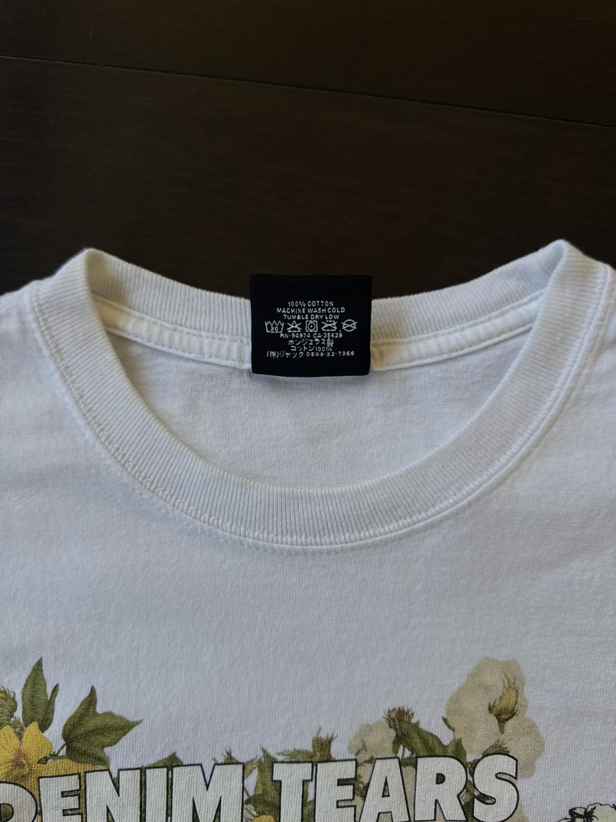 DENIM TEARS × Stussy Denim Tears x Stussy Annie Lee Artist Tee Size US S / EU 44-46 / 1 - 4 Thumbnail