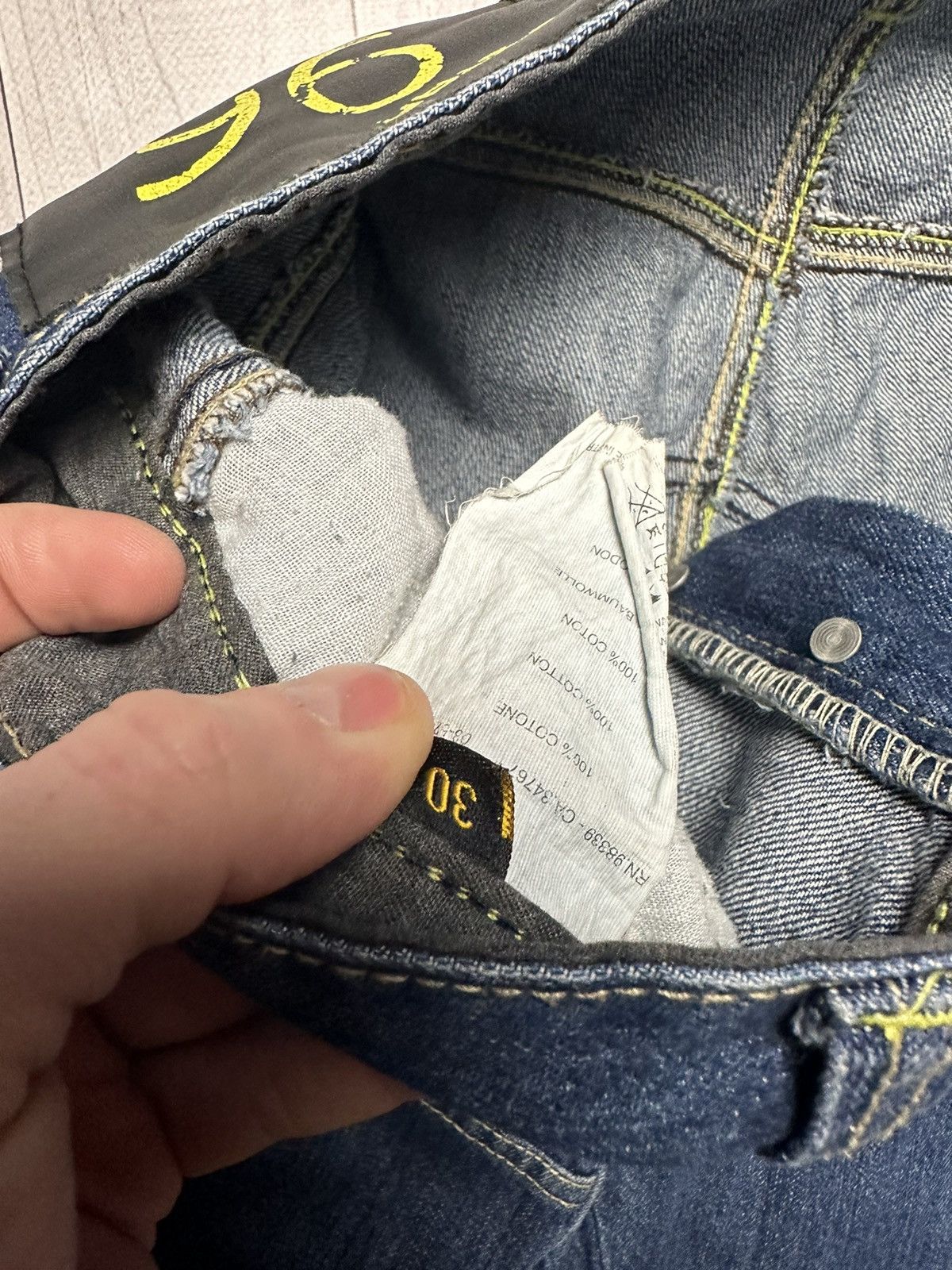 G-Star × Vintage Vintage Raw G-Star denim jeans size 30 rare pocket 96 logo Size US 30 / EU 46 - 8 Thumbnail