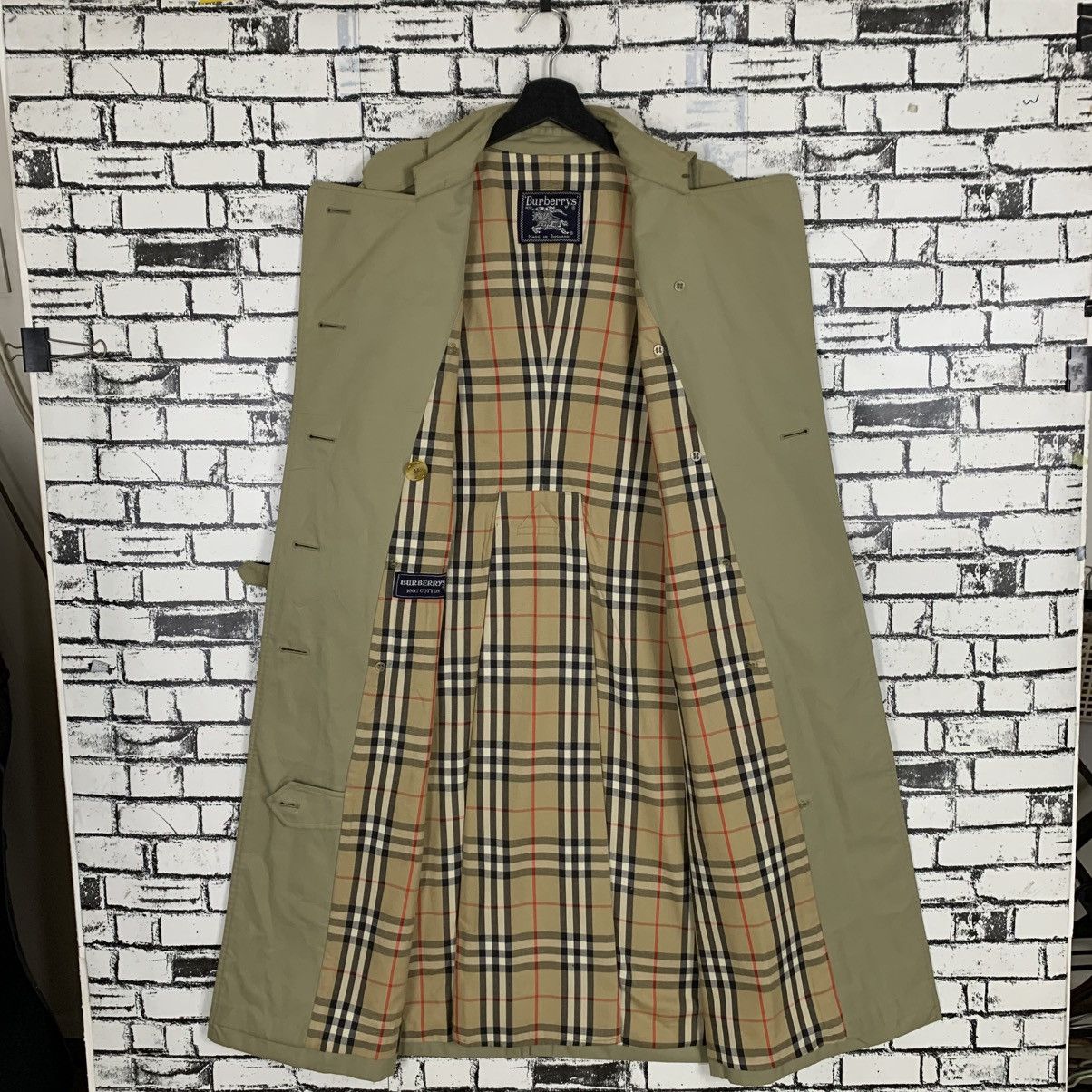 Burberry × Designer × Vintage Vintage Burberrys Trench Coat Woman Size Medium Size L / US 10 / IT 46 - 9 Thumbnail
