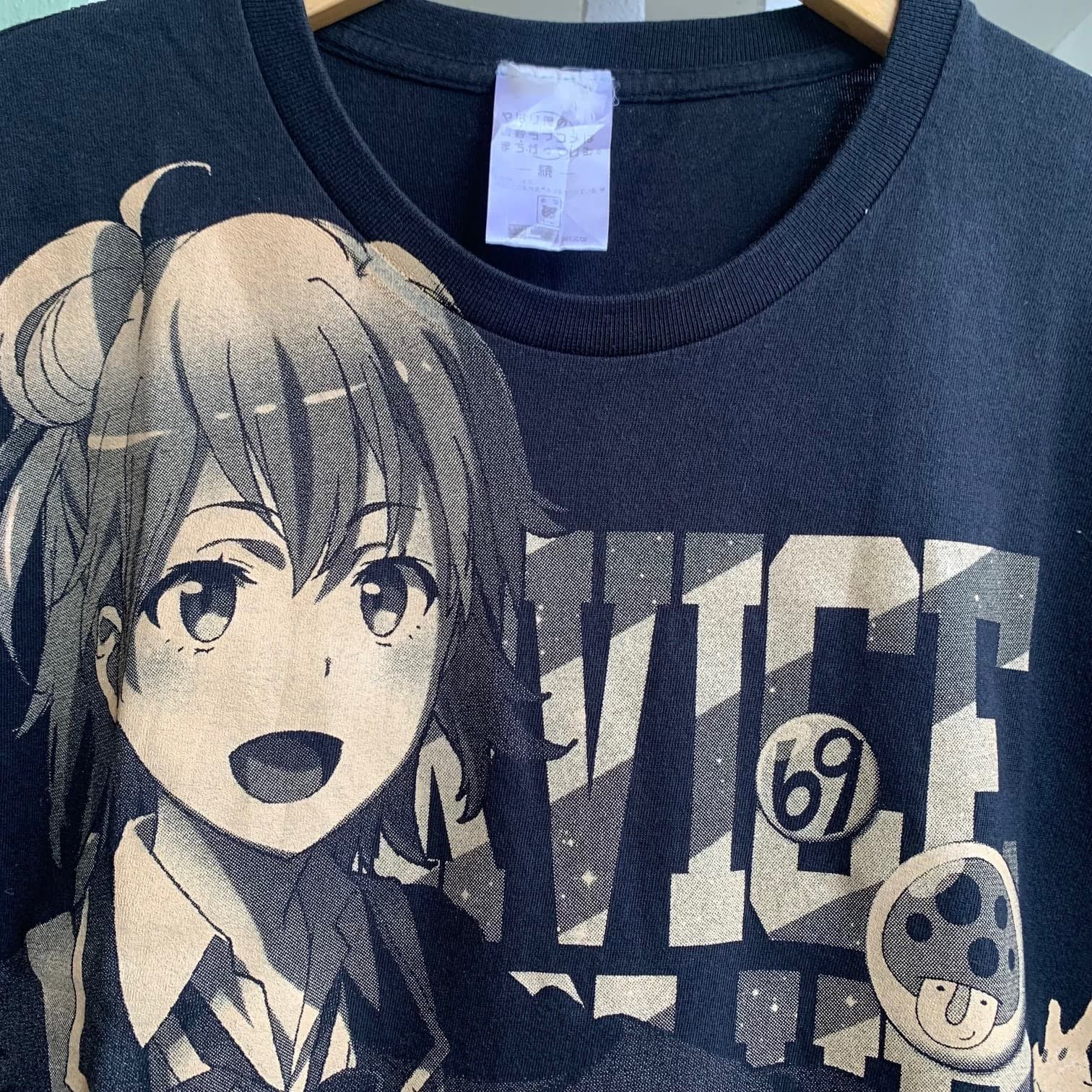 Anime × Japanese Brand Official T-shirt oregairu char Yui Yuigahama Size US L / EU 52-54 / 3 - 3 Thumbnail