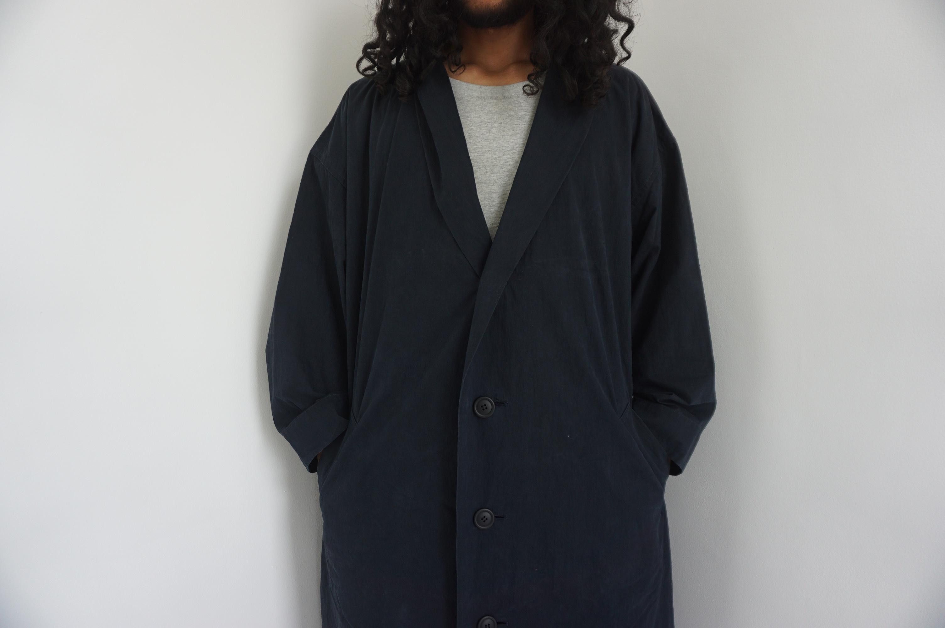 Issey Miyake 80s Issey Miyake Windcoat Shawl Collar Size US XL / EU 56 / 4 - 3 Thumbnail