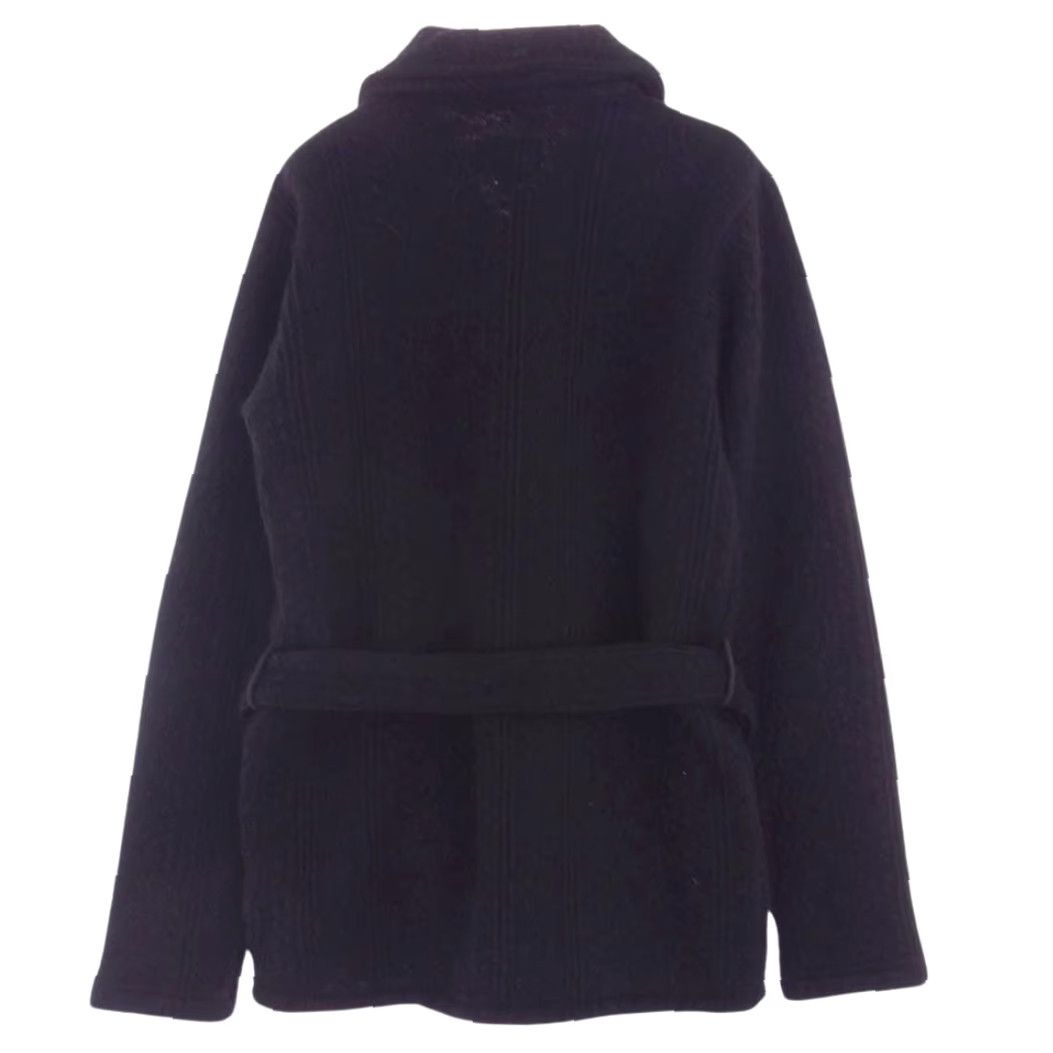 Engineered Garments Engineered Garments Shawl Collar Belted Knit Tailored Jacket Men’s Blazer S Black Unconstructed Shawl Collar Belted Knit Tailored Jacket Men’s Size 36R - 2 Thumbnail