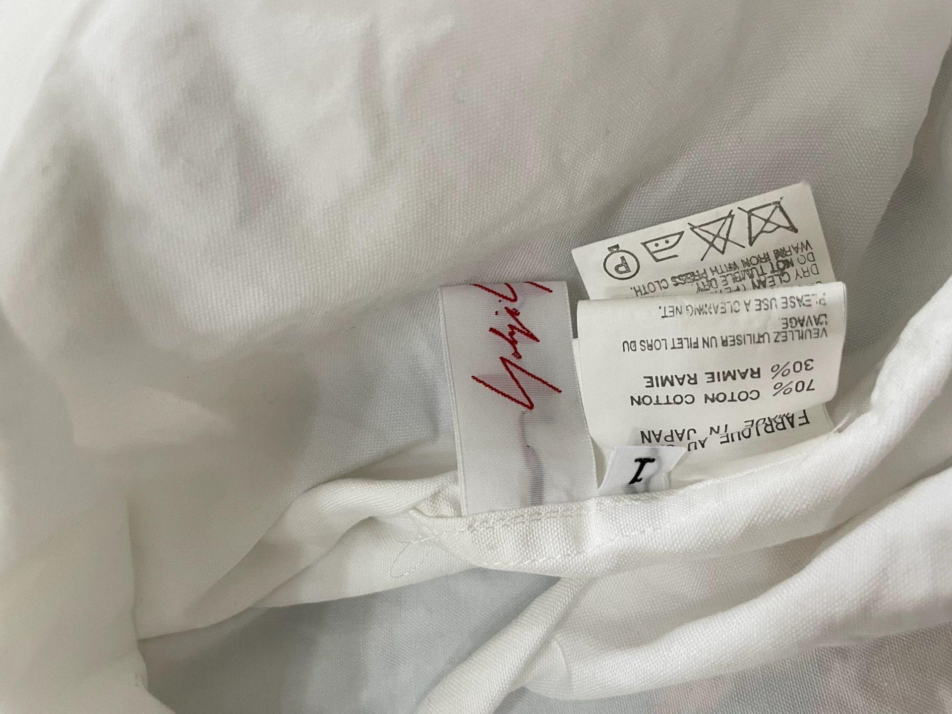 Yohji Yamamoto Yohji Yamamoto Noir mainline shirt for women Size S / US 4 / IT 40 - 6 Thumbnail