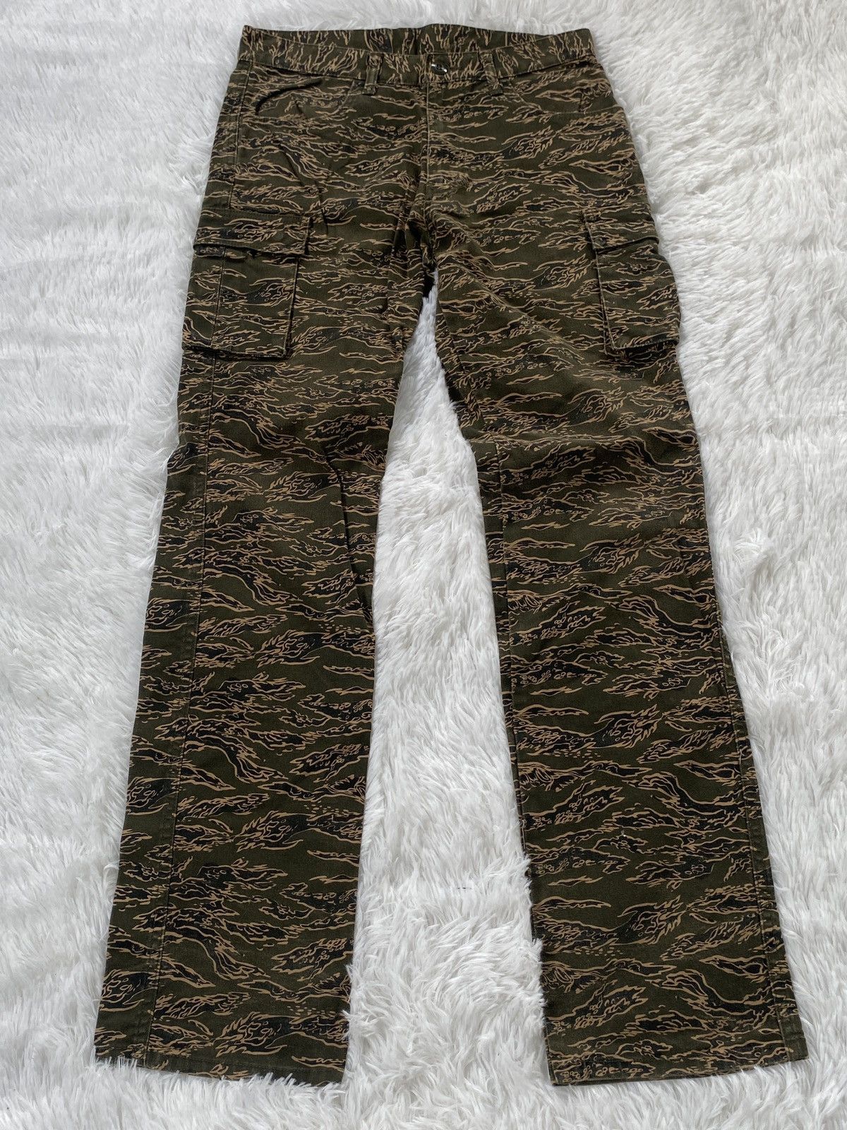Other 🔥RARE❗️Vintage BIG SMITH Tiger Stripe Cargo pant Size US 30 / EU 46 - 1 Thumbnail