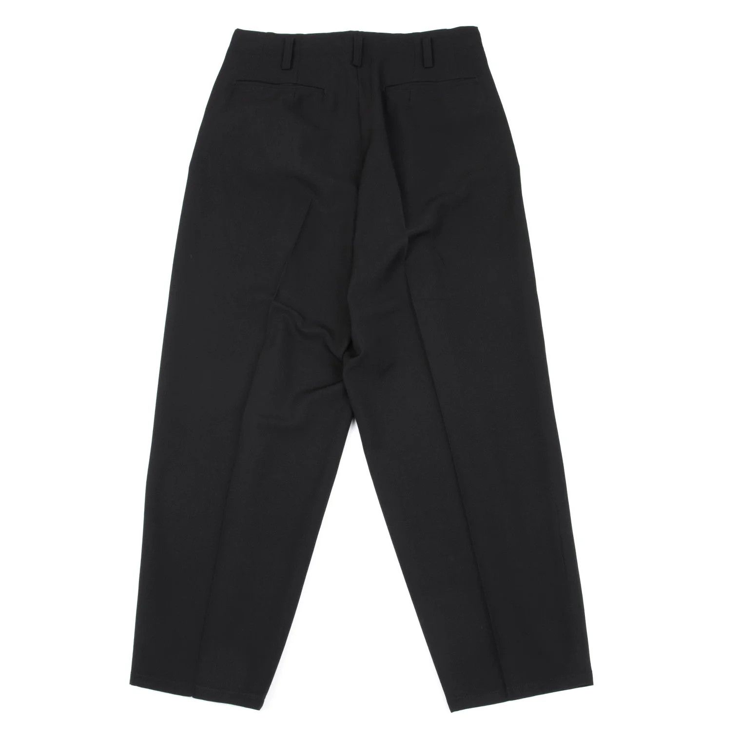 Yohji Yamamoto Yohji Yamamoto Wool Gabardine Trousers Black Size US 30 / EU 46 - 14 Thumbnail