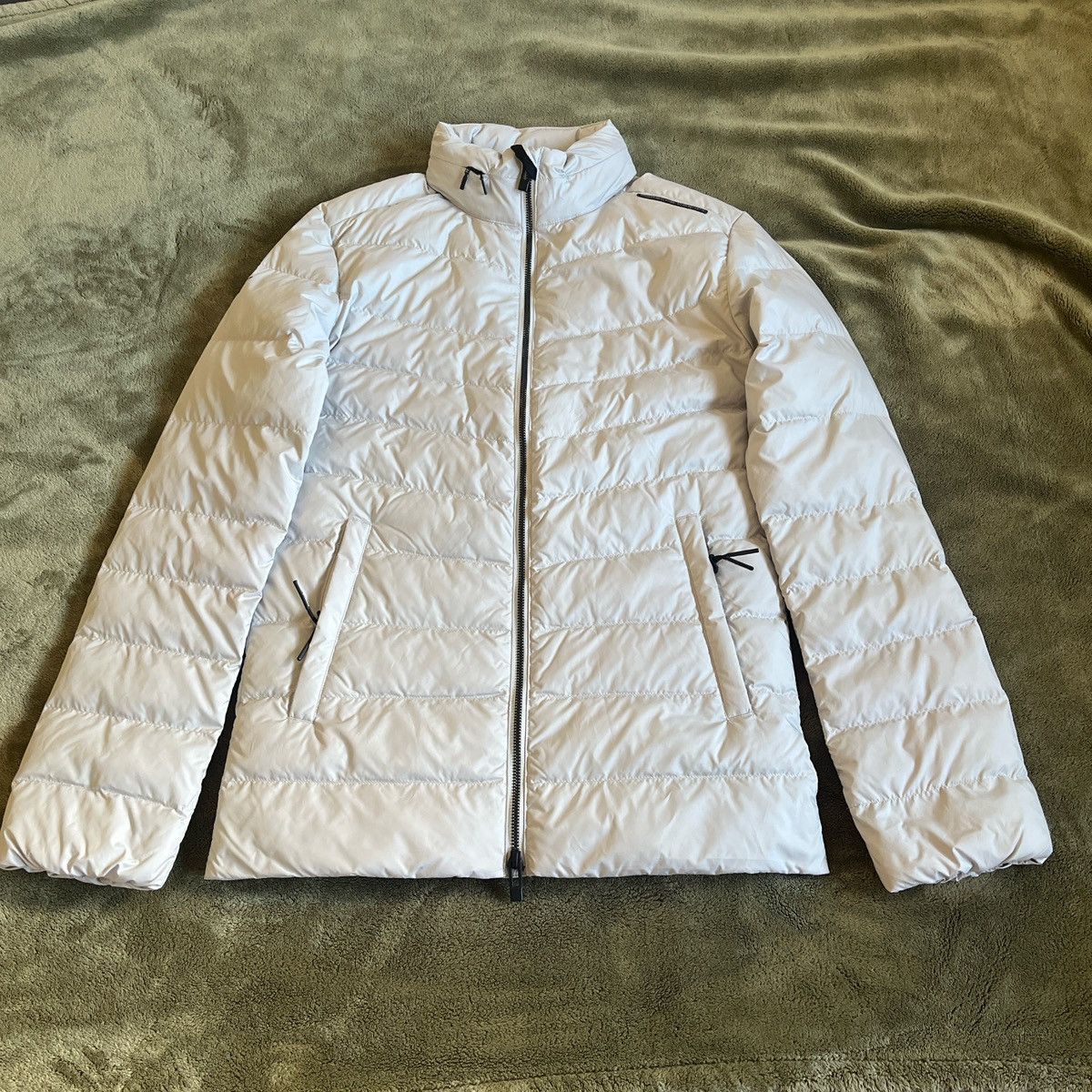 Porsche Design Puma Porsche Design Light Grey Puffer Jacket Size US XS / EU 42 / 0 - 1 Thumbnail