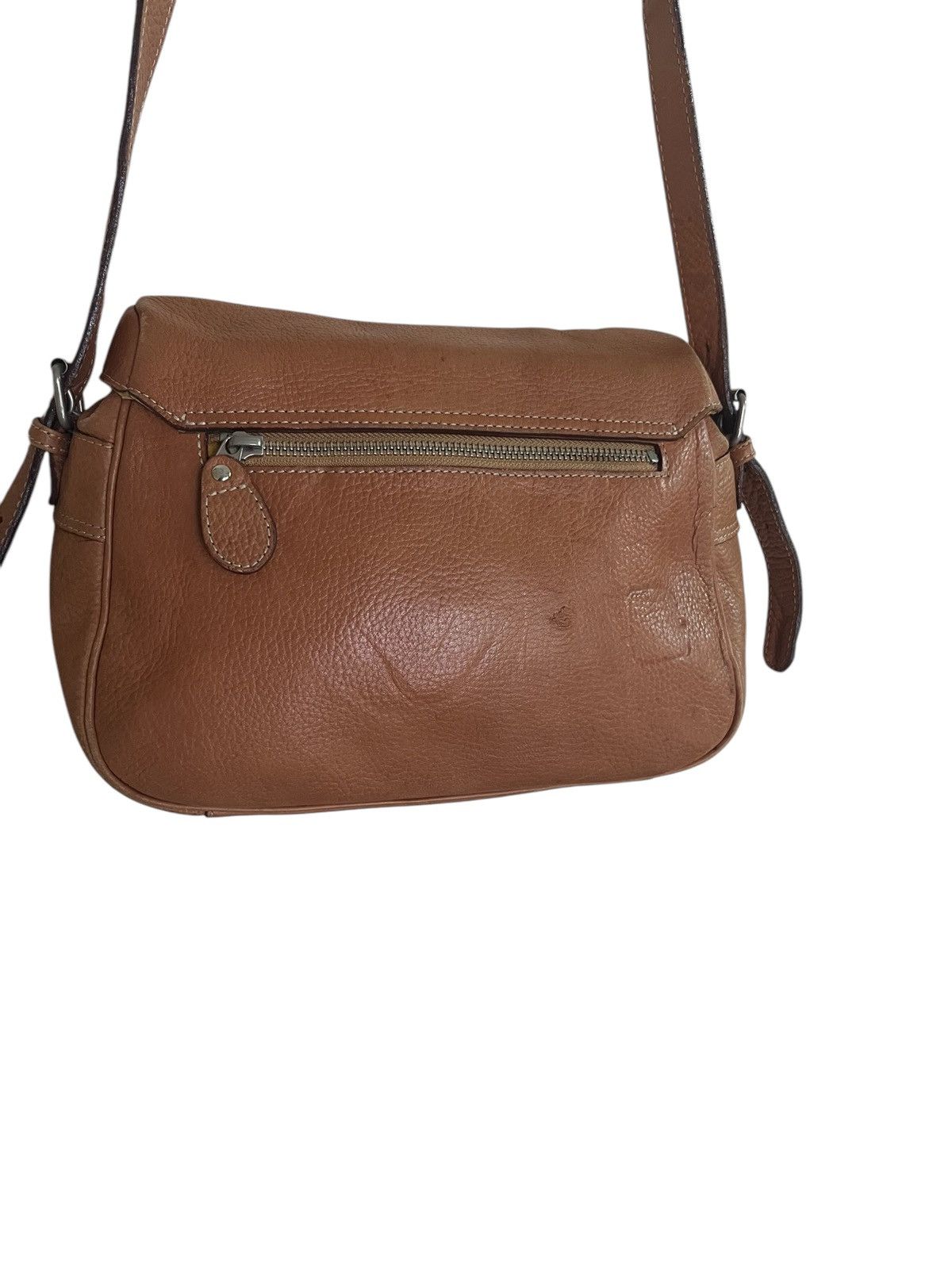 Japanese Brand Vintage FRAME WORK cross body bag leather rare Size ONE SIZE - 7 Thumbnail