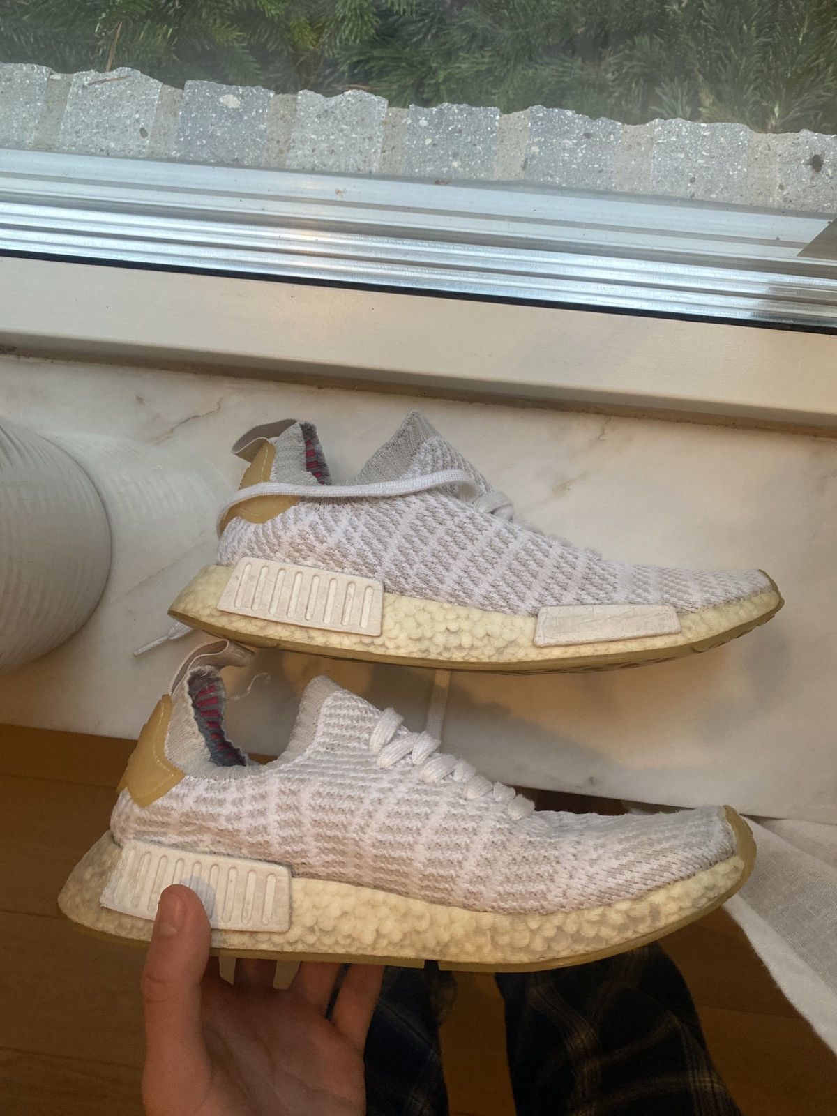 Adidas ADIDAS NMD R1 STLT CLOUD WHITE Size US 8 / EU 41 - 1 Thumbnail