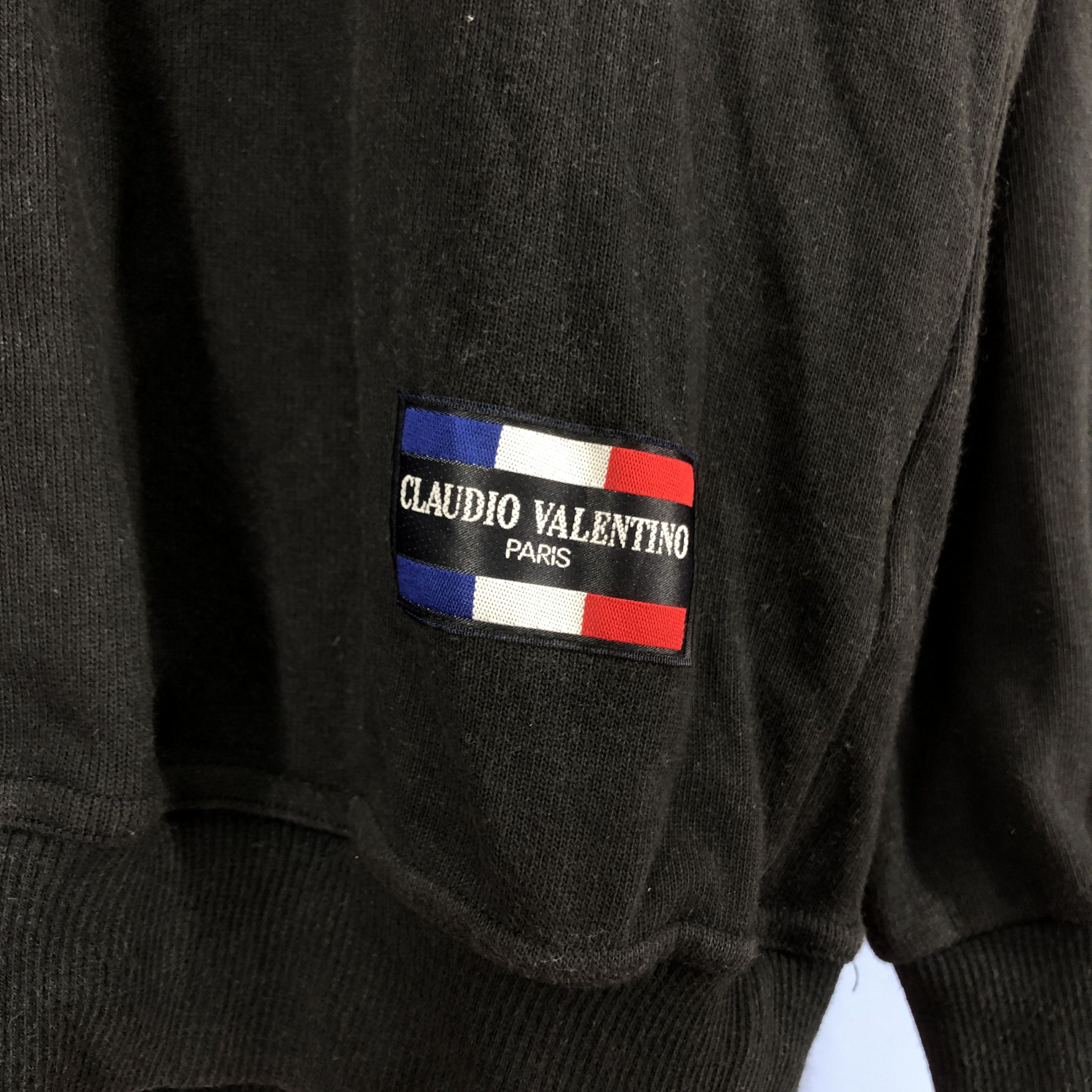 Vintage Vintage CLAUDIO VALENTINO Crew Neck Sweatshirt #0904/AH Size US L / EU 52-54 / 3 - 5 Thumbnail